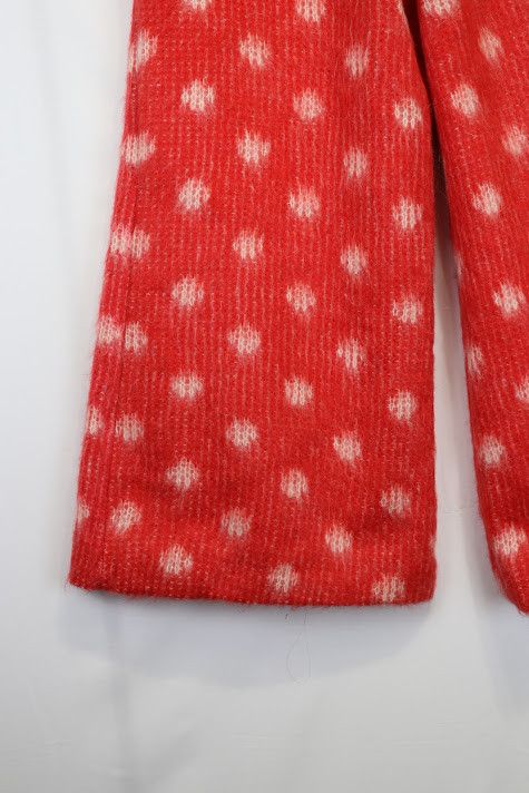 Marni o1rshd1 Tulip Wool Trouser with Brushed Dot in Red Size US 32 / EU 48 - 12 Thumbnail
