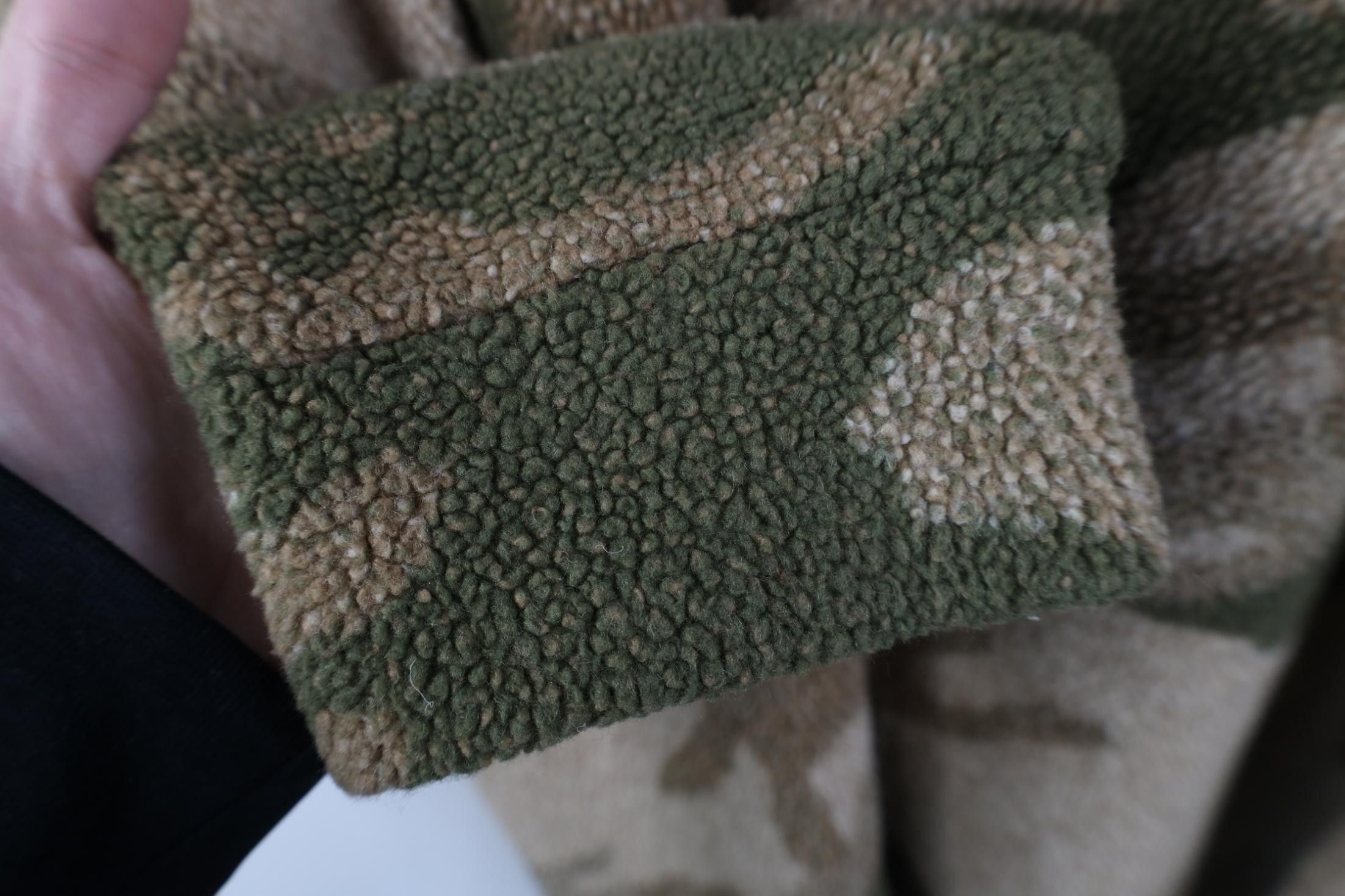 Cabelas Vintage 90s Cabelas Deep Pile Fleece Henley Sweater Size US XXL / EU 58 / 5 - 5 Thumbnail