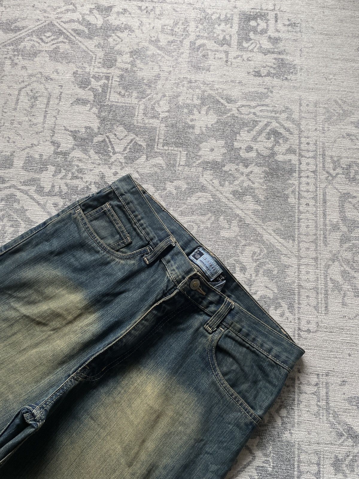 Vintage Vintage Faded Jeans Flared Mud Washed Baggy Japanese Y2K Wid Size US 32 / EU 48 - 6 Thumbnail