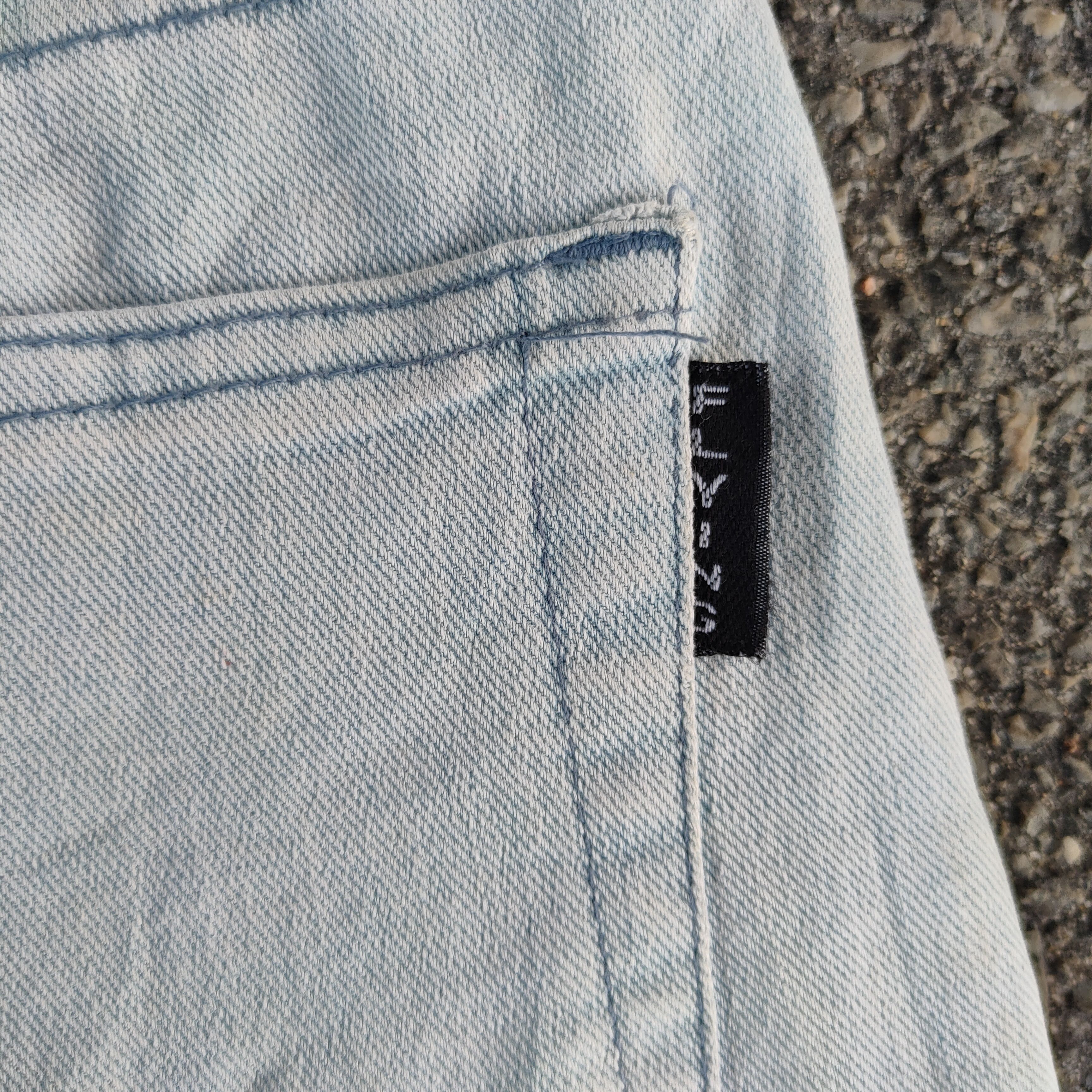 Jean FLARE VINTAGE FLYING DRAGON FADED JEAN DENIM PANTS Size US 30 / EU 46 - 13 Thumbnail