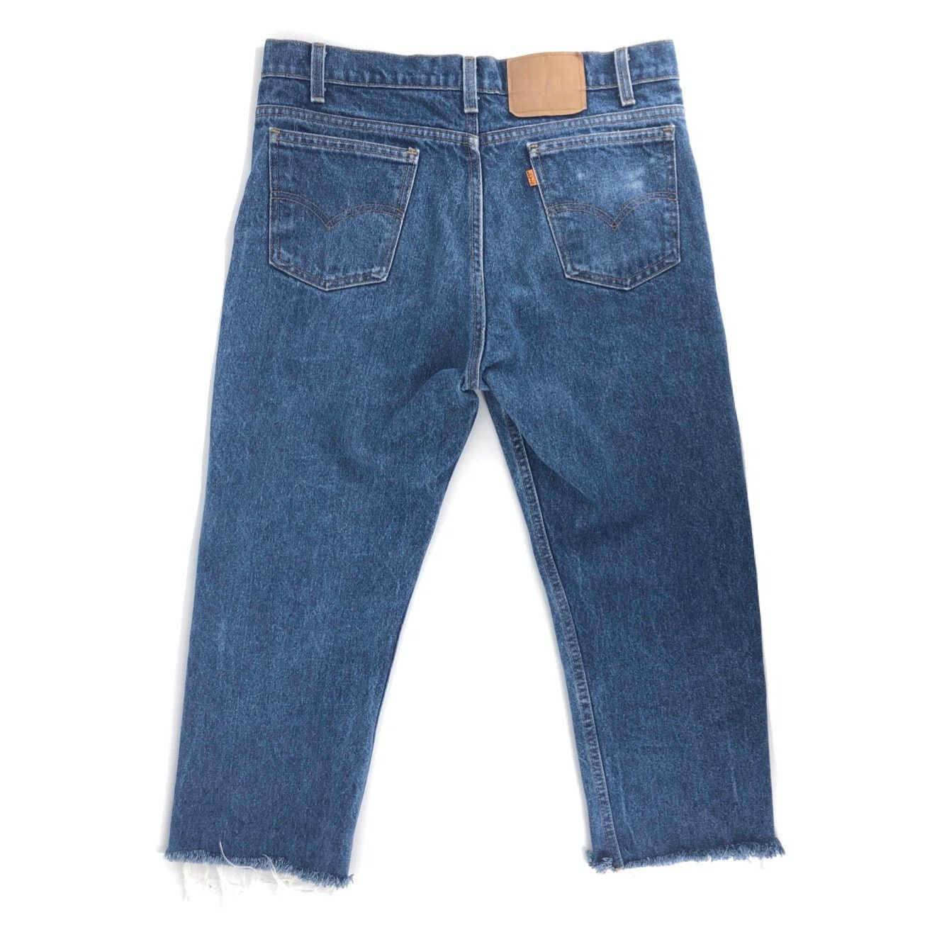 Levi's × Vintage 90s Levis orange tab cropped jeans 1990s vintage Size US 36 / EU 52 - 1 Thumbnail