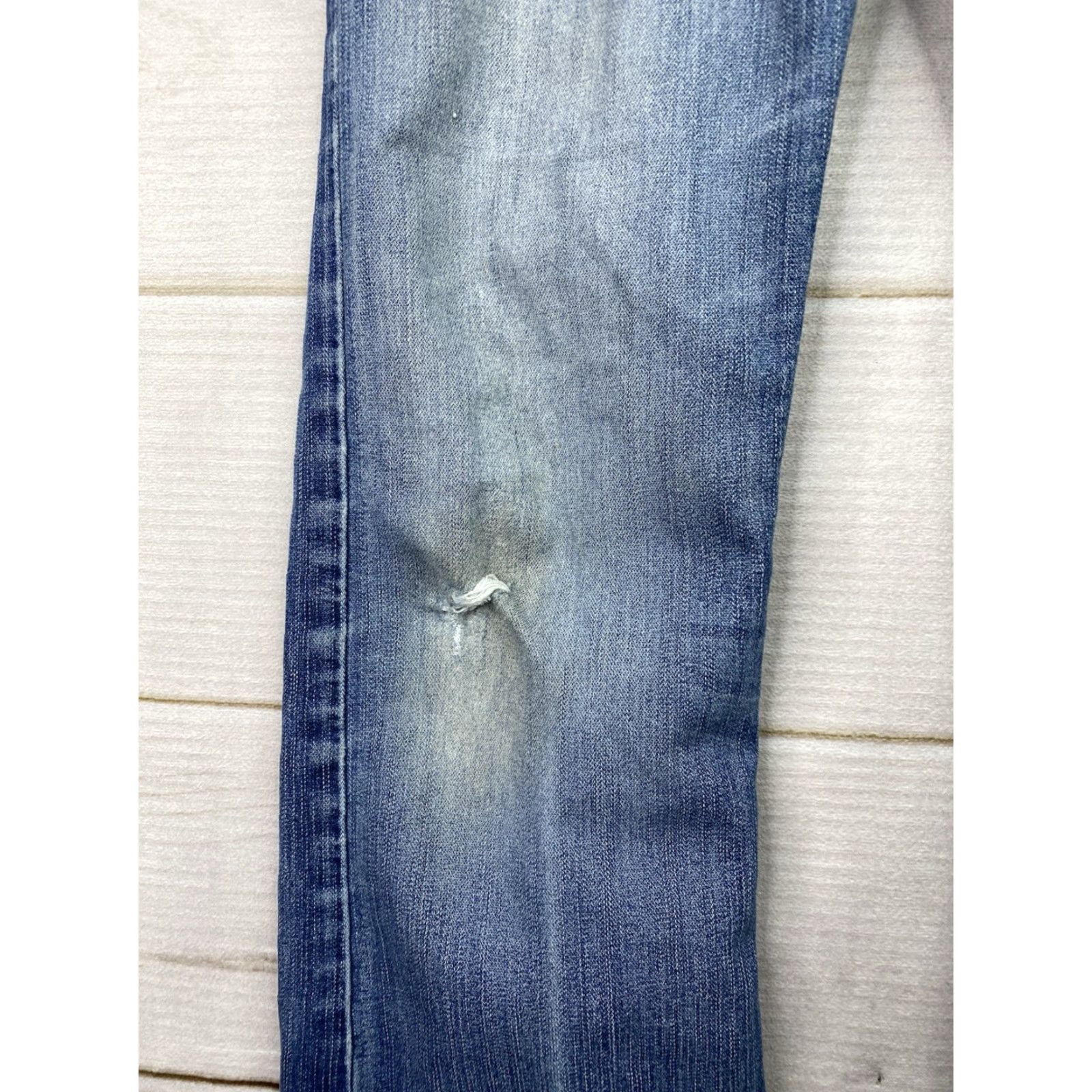 Vintage Buckle BKE Kate Boot Jeans Bootcut Distressed Medium Wash Denim 28 Women Women Jeans Shoes? Size 28" / US 6 / IT 42 - 2 Thumbnail