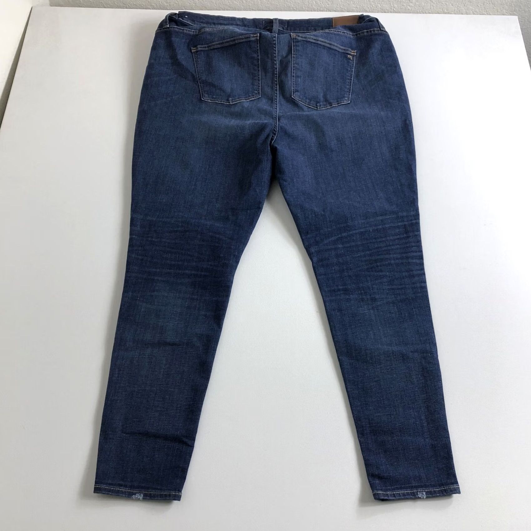 Madewell Madewell Womens Jeans Size 37 High Rise Skinny Stretch Denim 10 inch Waist 5-Pocket Slim Modern Blue Womens Size 25" / US 0 / IT 36 - 2 Thumbnail