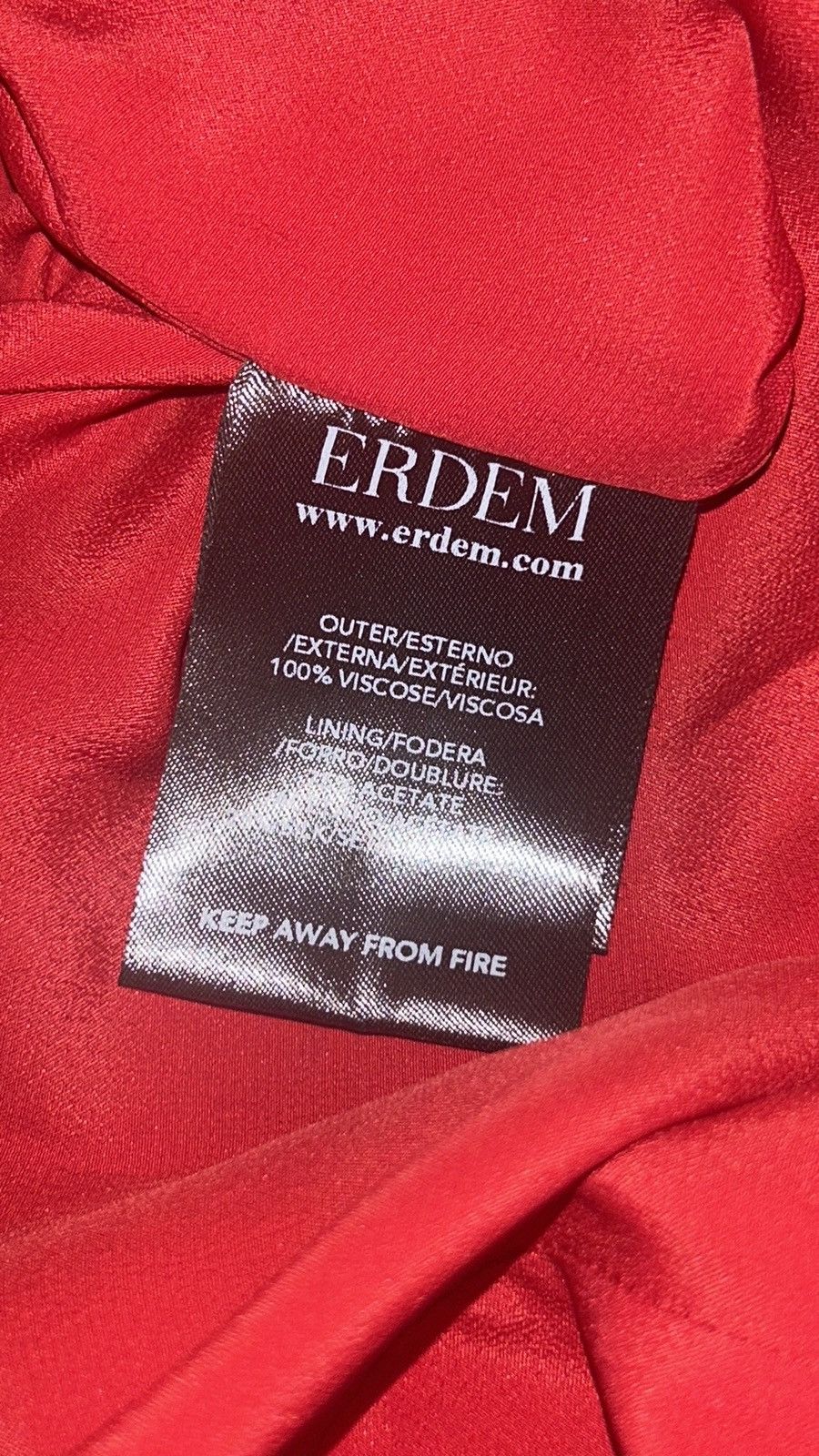 Erdem Erdem Gathered Sleeve Asymmetric Dress size US 6 Size M / US 6-8 / IT 42-44 - 7 Thumbnail