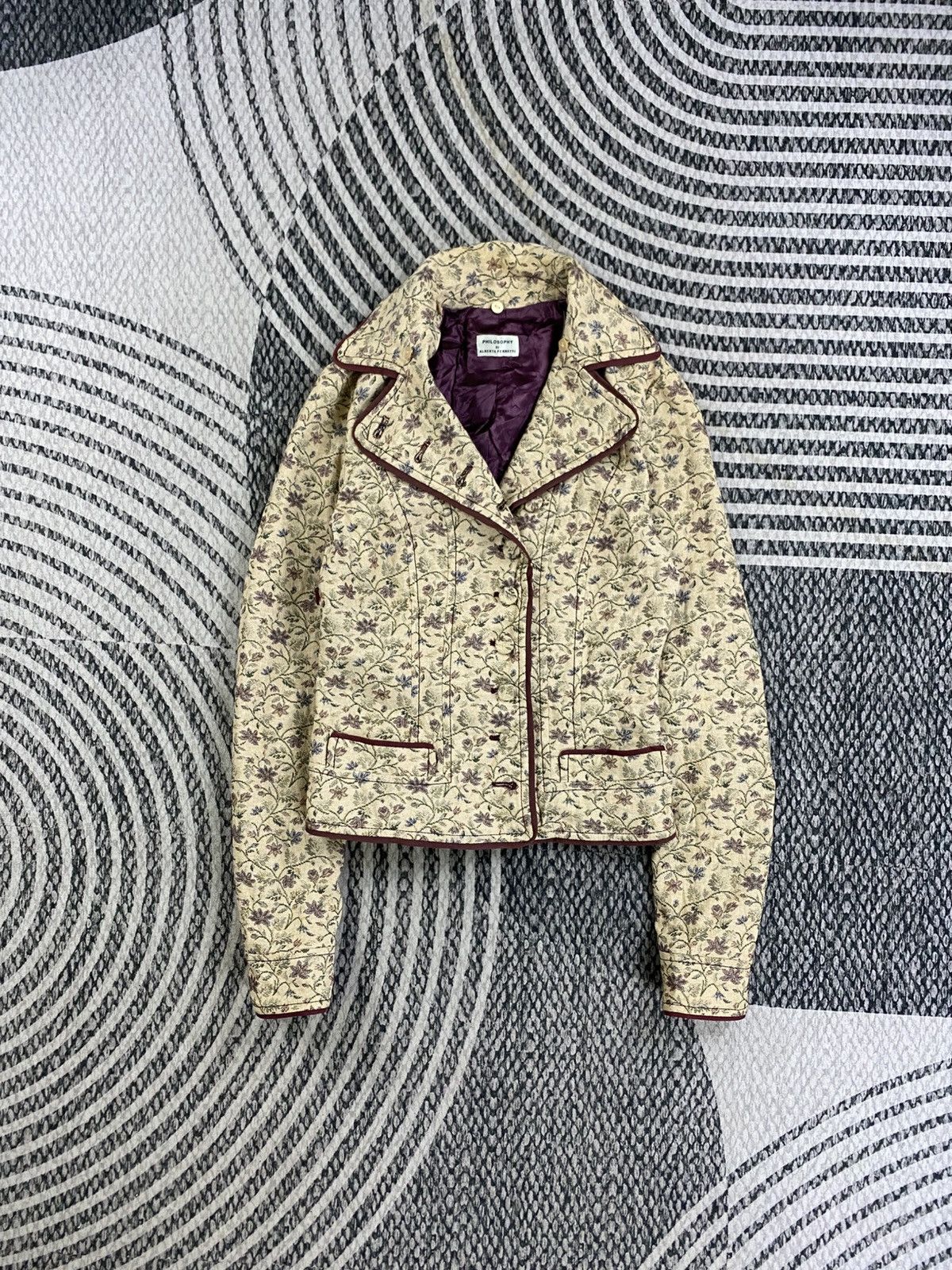 Alberta Ferretti Vintage Philosophy Di Alberta Ferretti Full Printed Jacket Size XS / US 0-2 / IT 36-38 - 1 Thumbnail
