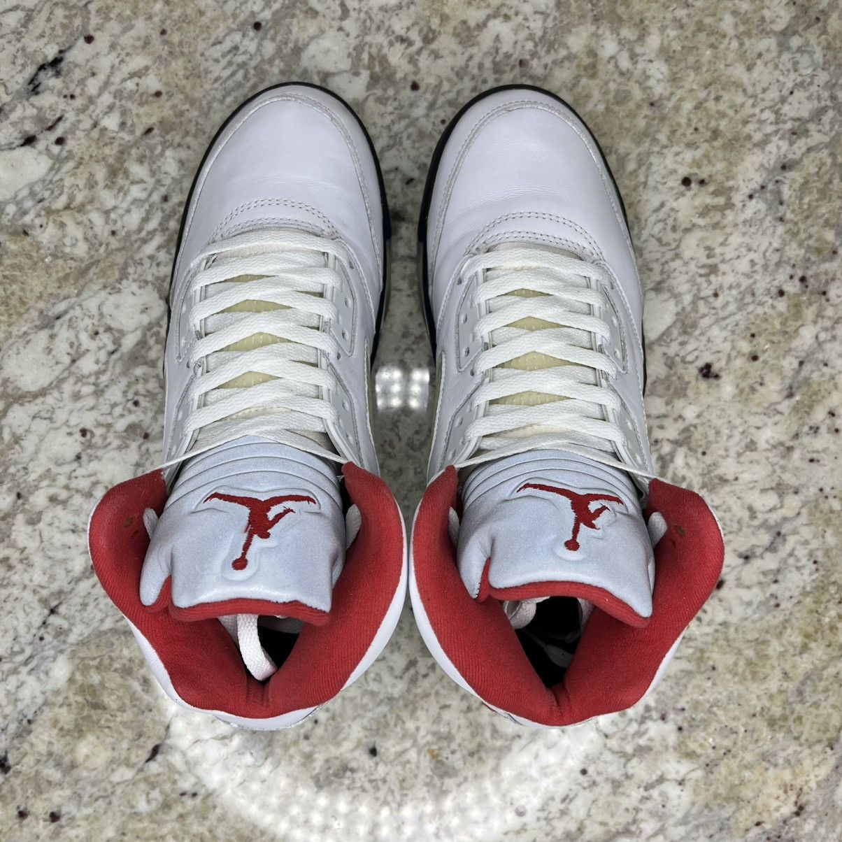 Jordan Brand Size 9.5 - Jordan 5 Retro Fire Red 2020 Clean W/Box Size US 9.5 / EU 42-43 - 6 Thumbnail