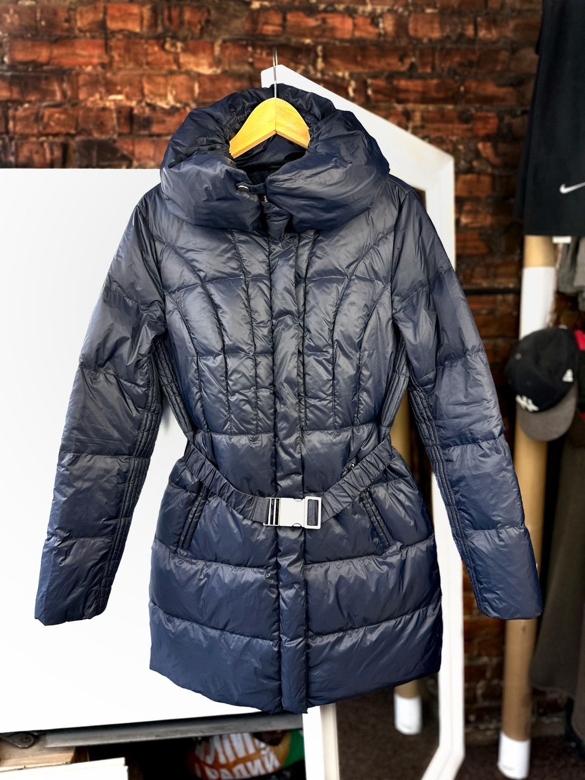 Benetton Women’s Benetton Soft Warm Down Jacket Dark Blue Size: 44 Size M / US 6-8 / IT 42-44 - 1 Thumbnail