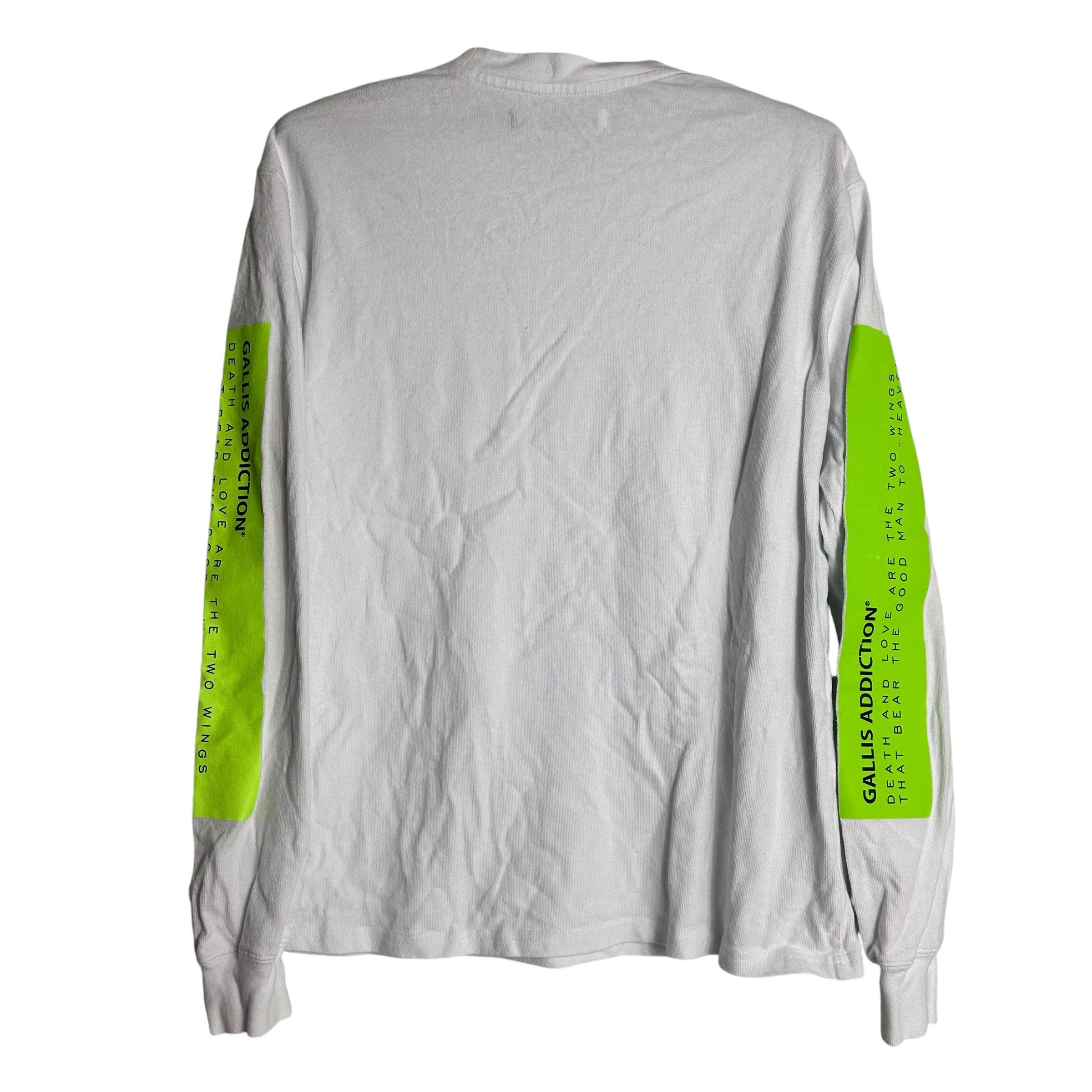 Japanese Brand 🔥RARE🔥Gallis Addiction Garments L/Sleeve T-shirt Size US L / EU 52-54 / 3 - 5 Thumbnail