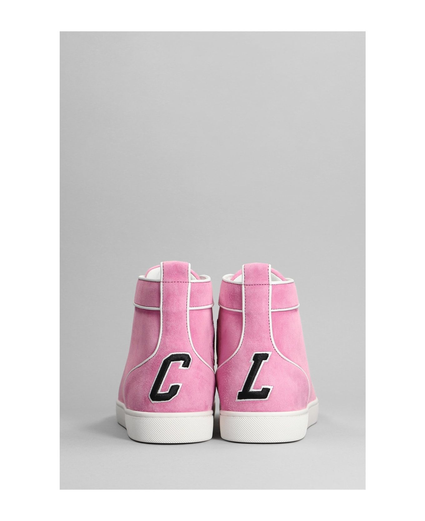Christian Louboutin o1s1wg111224 Varsilouis Flat in Pink Size US 12.5 / EU 45-46 - 4 Thumbnail