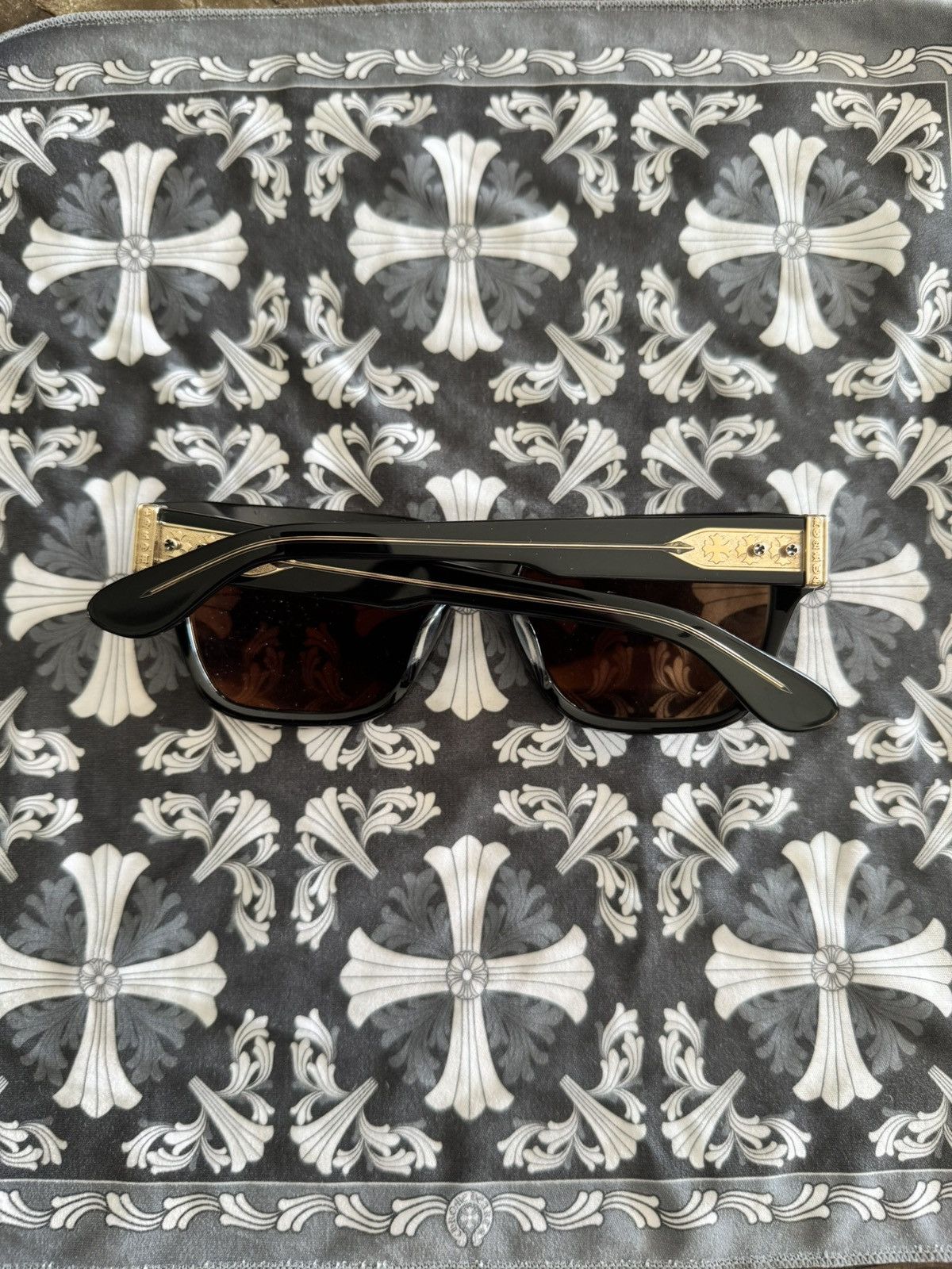 Chrome Hearts Chrome Hearts MIDIXATHRILL I sunglasses Size ONE SIZE - 2 Thumbnail