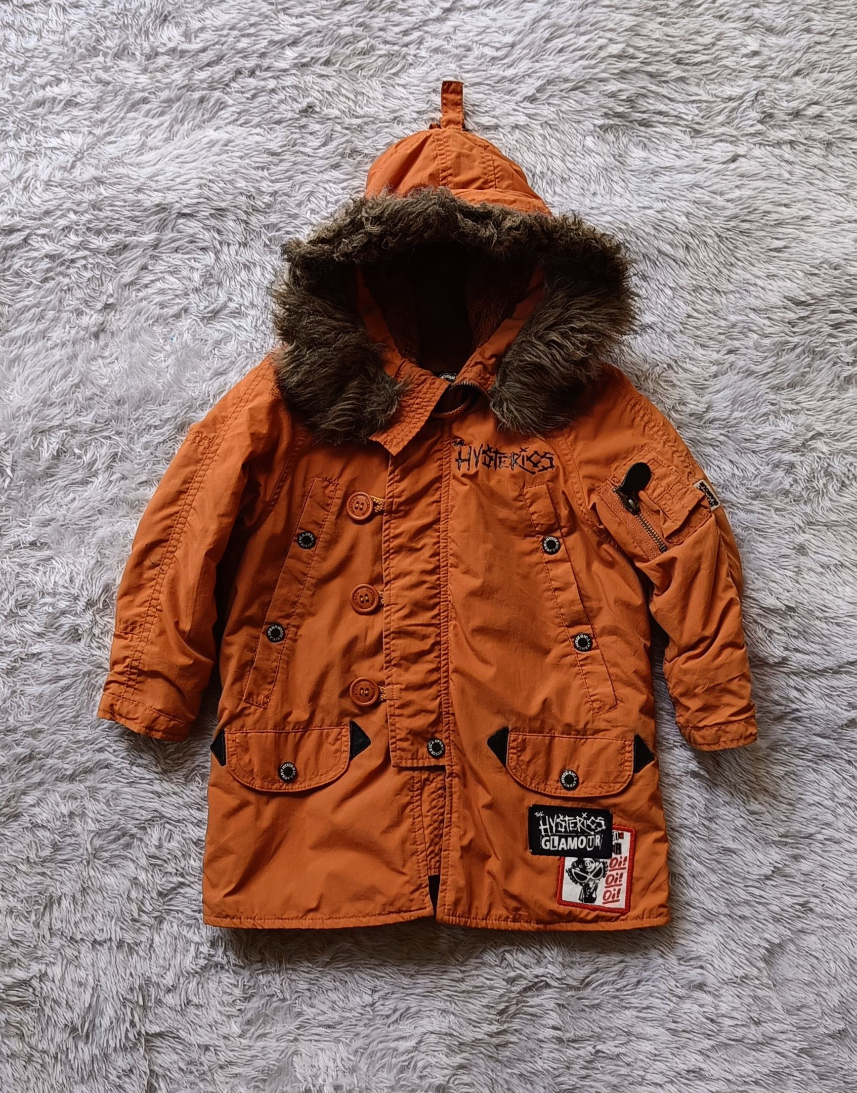 Japanese Brand Hysteric glamour kids parka jacket Size M / US 6-8 / IT 42-44 - 1 Thumbnail