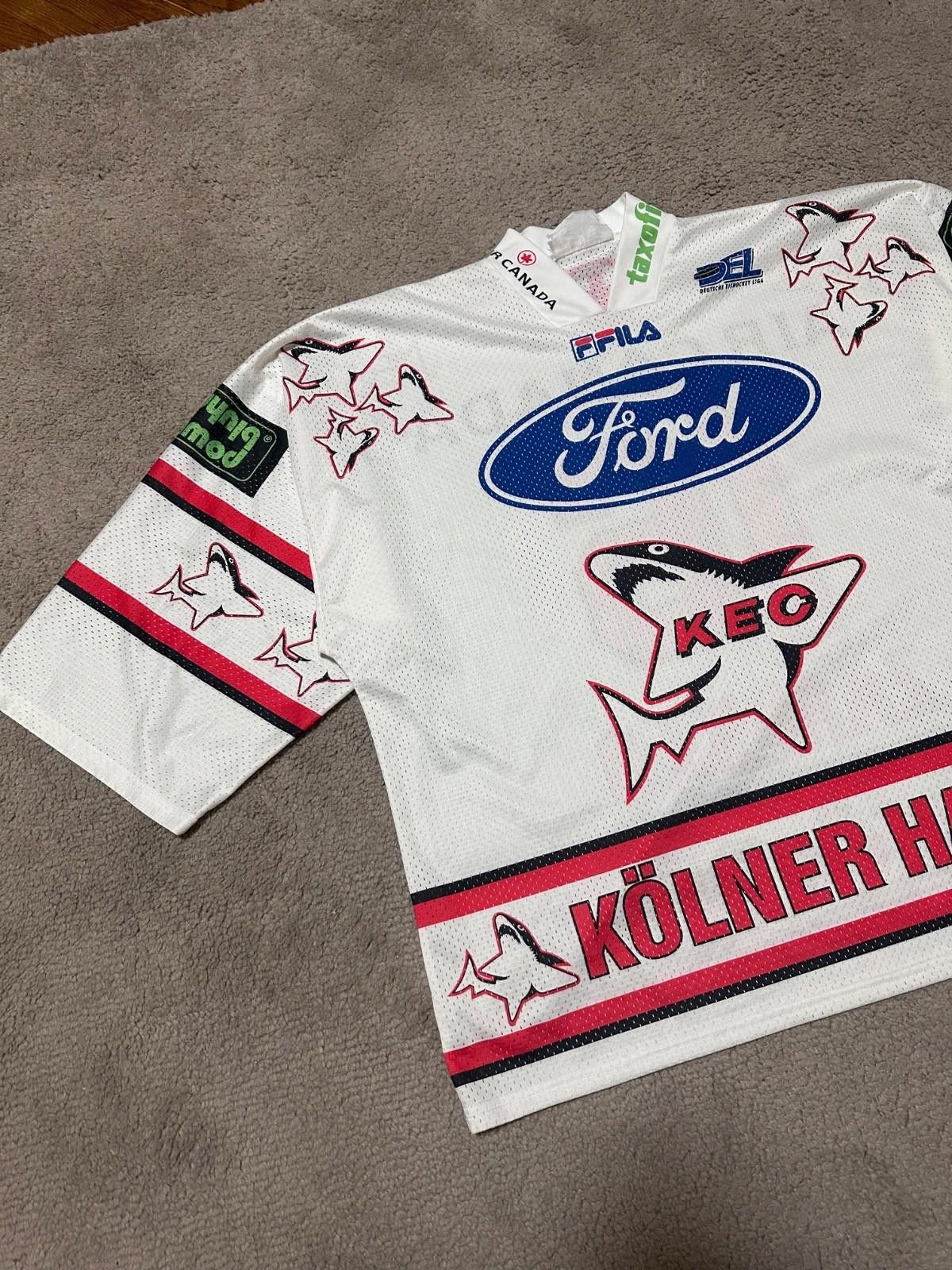 Fila Kolner Haie Corey 1997-98 Hockey Shirt Jersey ZARRILLO Fila Size US XL / EU 56 / 4 - 4 Thumbnail