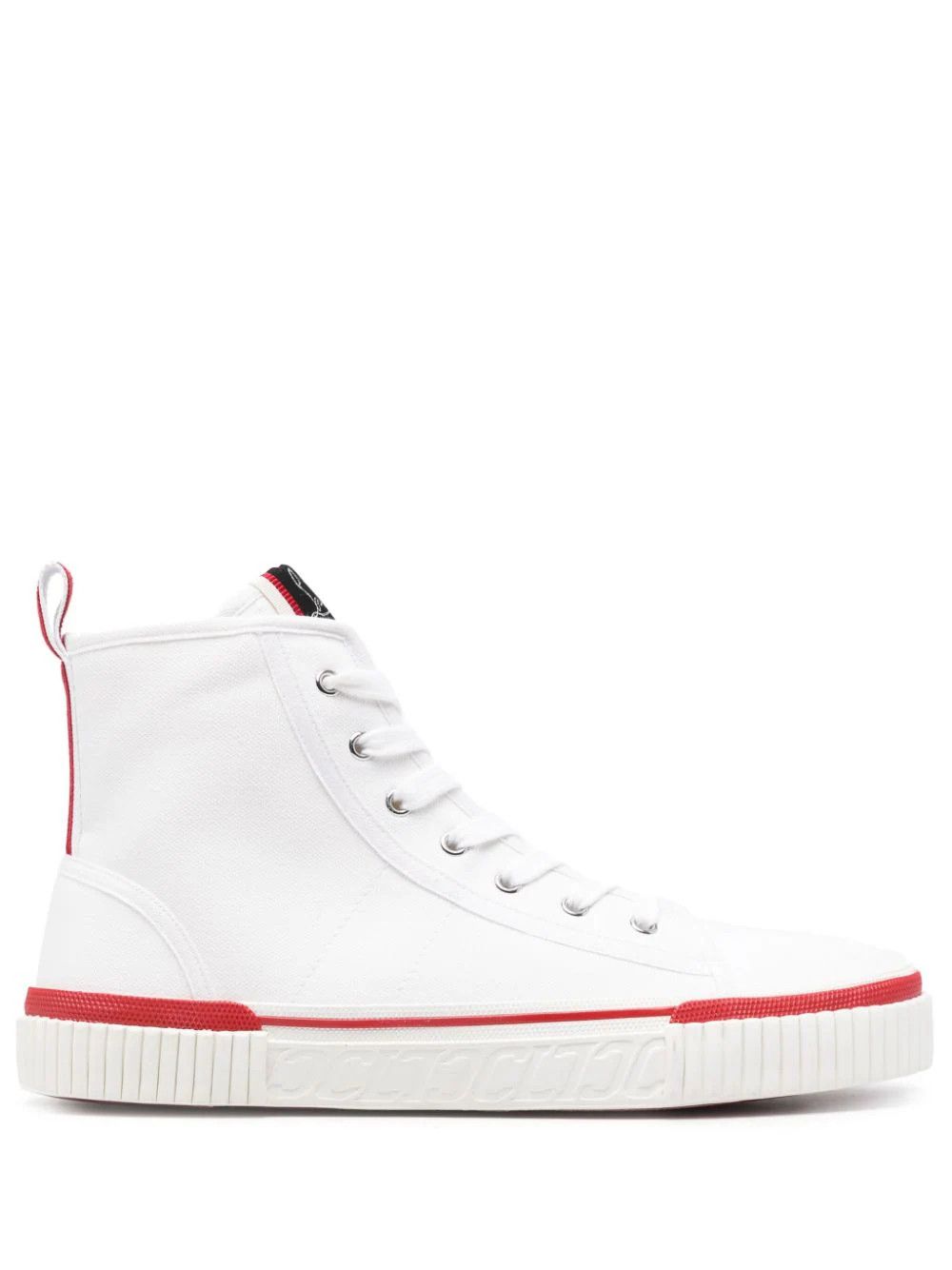 Christian Louboutin o1s1wg110924 Pedro Flat Olona Sneakers in White Size US 11 / EU 44 - 1 Thumbnail