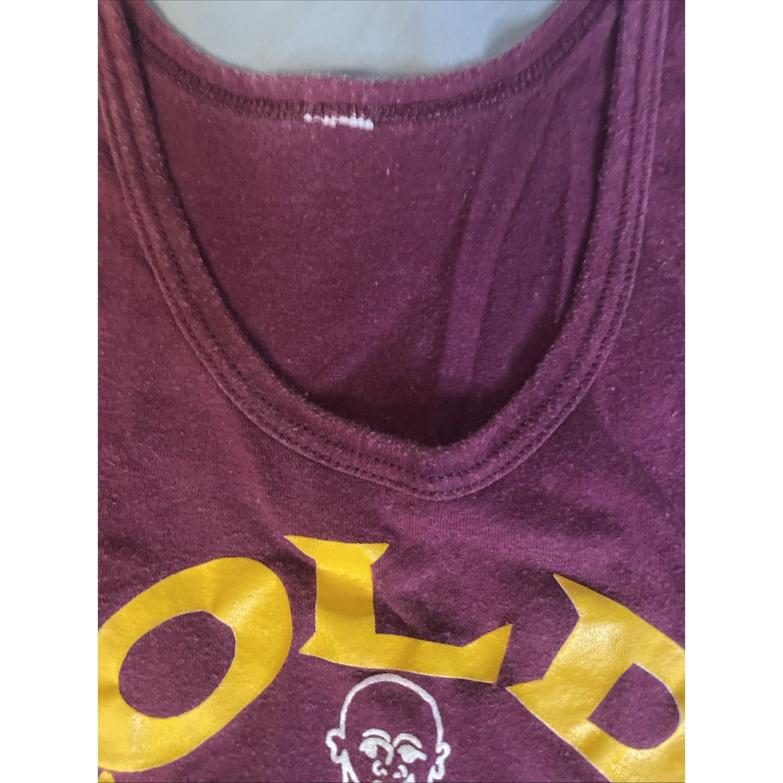 Other Vintage 80s Gold's Gym Tank Top 50/50 Indianapolis Maroon SM Size US S / EU 44-46 / 1 - 3 Thumbnail