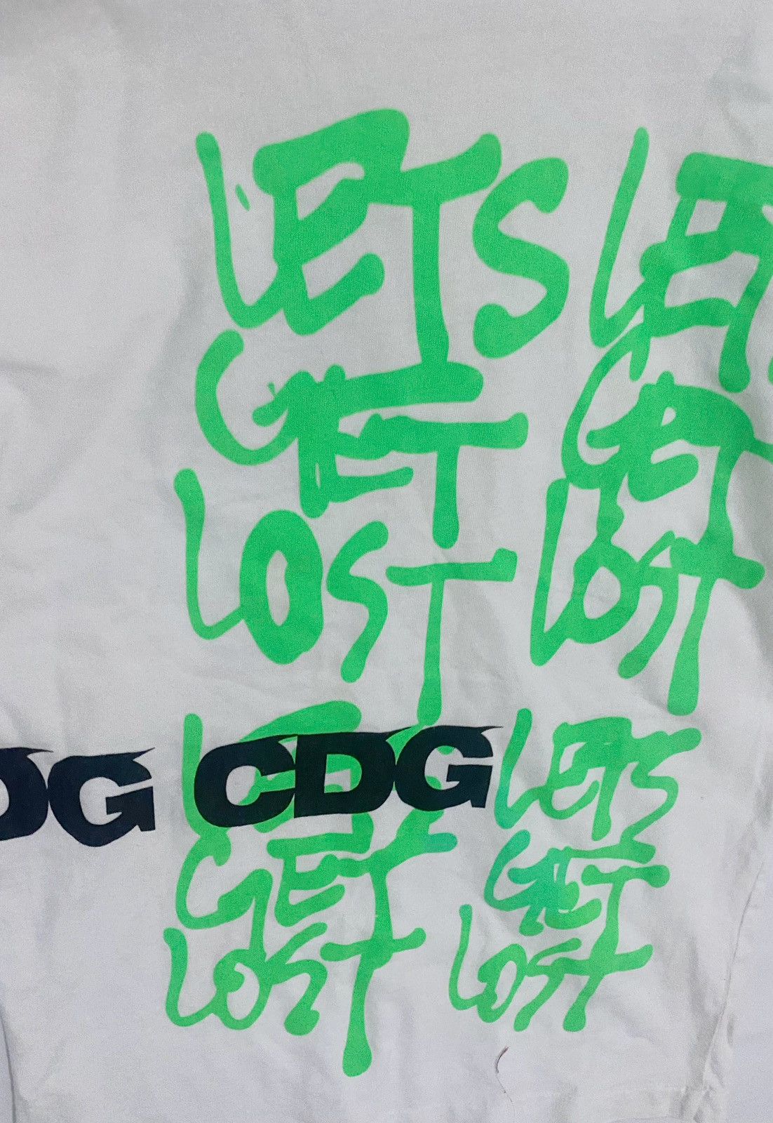 CDG by Comme des Garcons CDG Comme des Gargons Lets get lost T-shirts Size US S / EU 44-46 / 1 - 5 Thumbnail