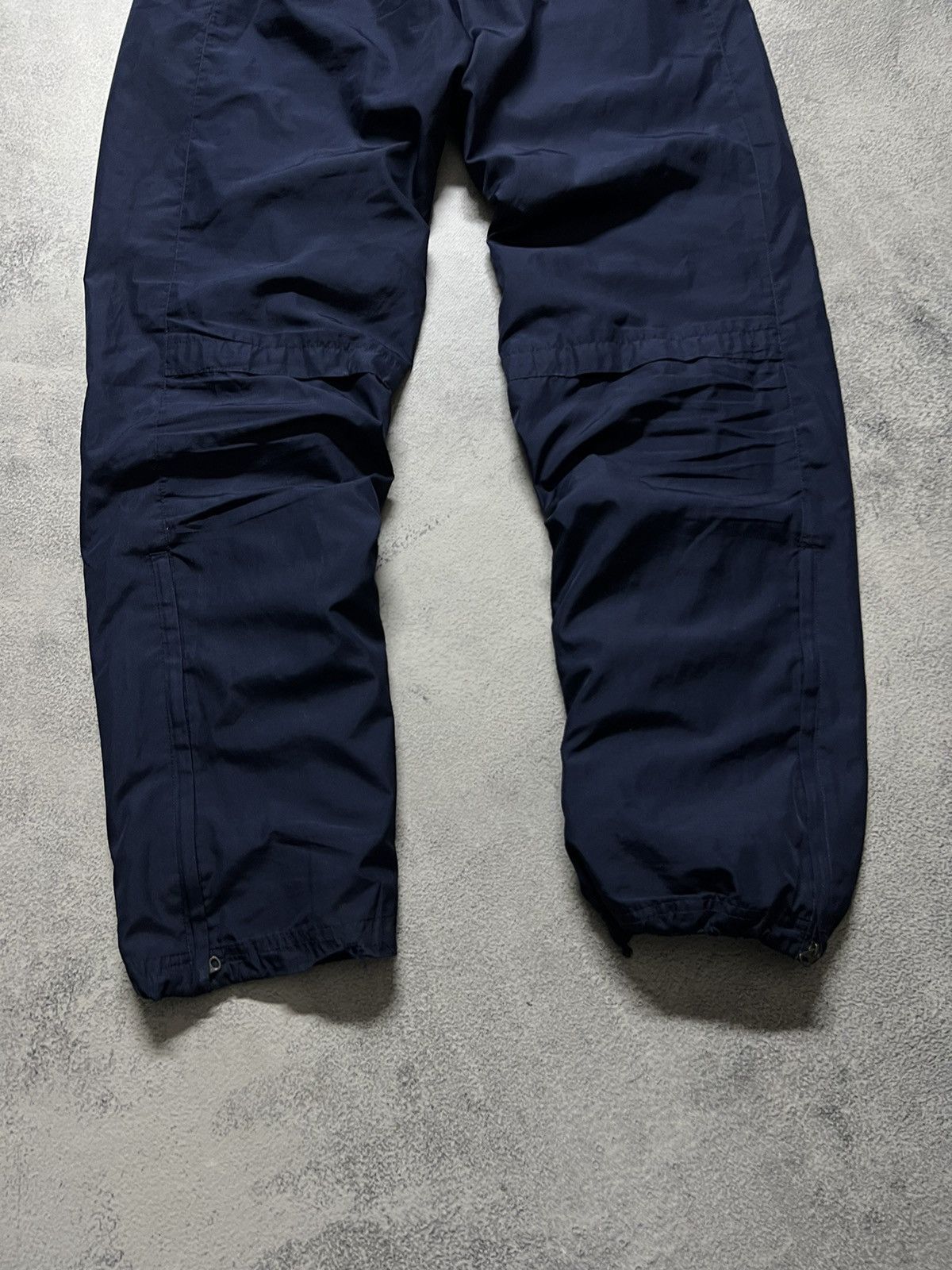 Nike × Vintage Vintage Y2K Nike Nylon Mini Swoosh Drill Pants 00’s Size US 34 / EU 50 - 10 Thumbnail