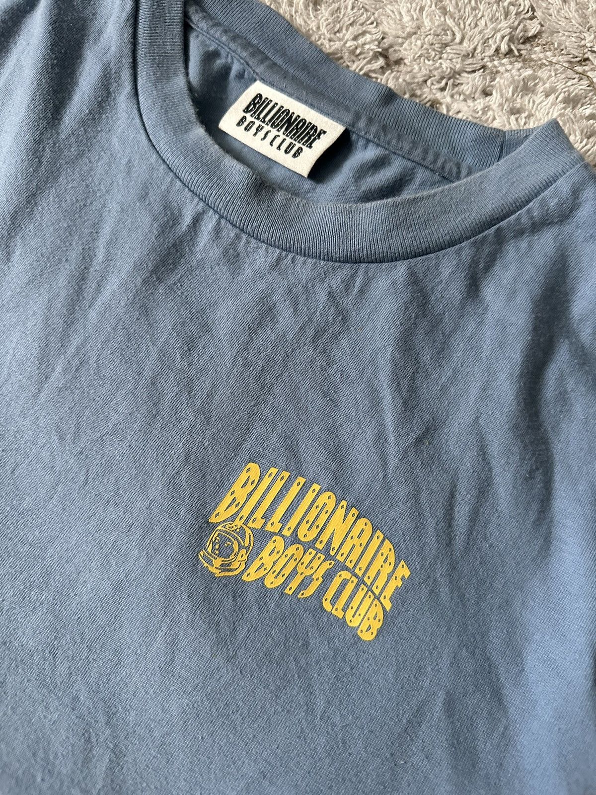 Billionaire Boys Club Billionaire Boys Club Blue Tee Small Logo hype y2k size L Size US L / EU 52-54 / 3 - 4 Thumbnail
