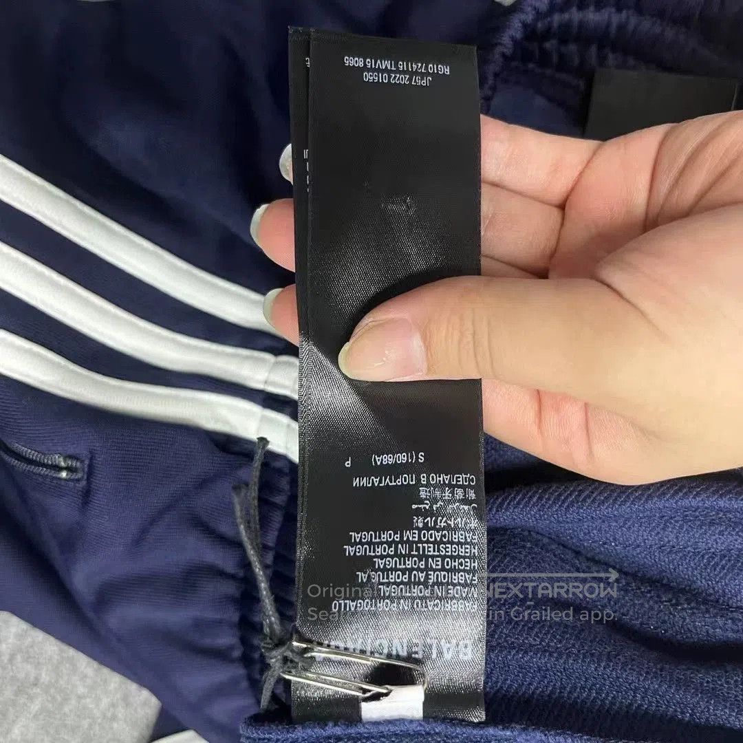 Balenciaga Balenciaga adidas Navy Side Stripe Casual Pants. Size US 27 - 2 Thumbnail