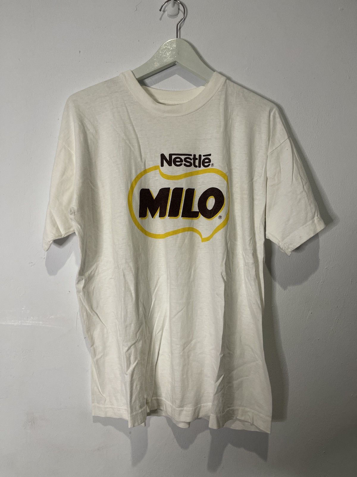 Designer × Other × Vintage Vintage nestle milo promo shirt Size US L / EU 52-54 / 3 - 1 Thumbnail