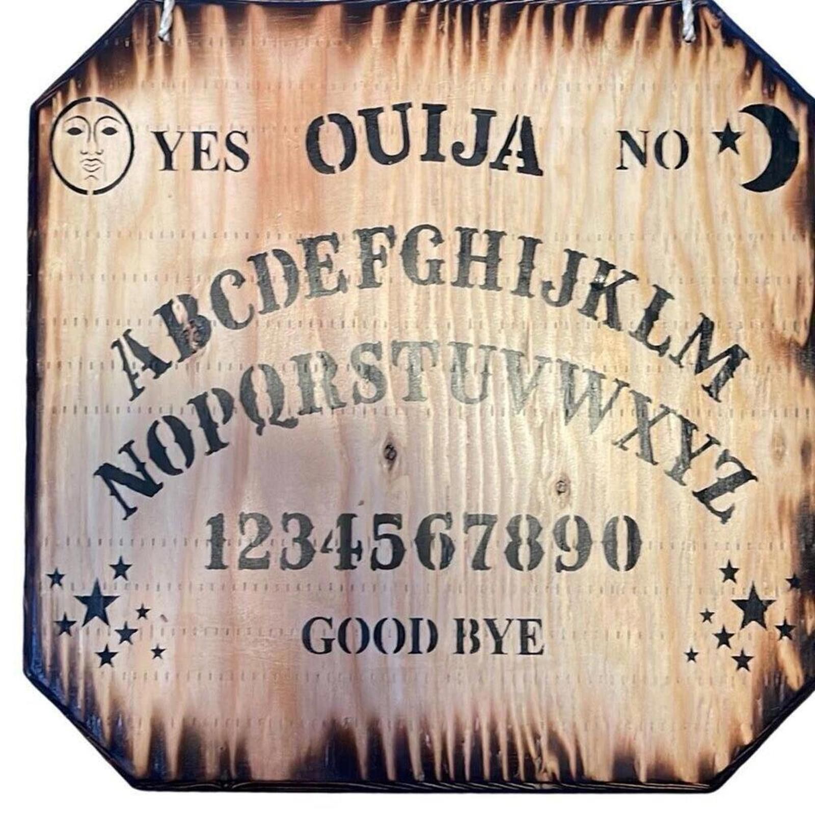 Designer Handcrafted Ouija board wall hanging 13 x 13 Size ONE SIZE - 1 Thumbnail