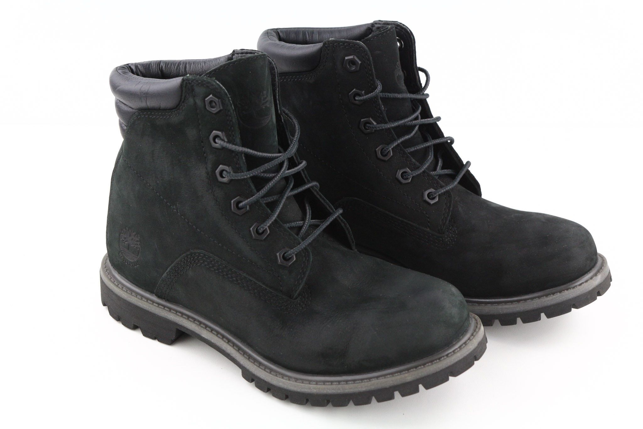 Timberland A17VM UK5.5 Black Leather Waterproof Boots 79934 Size US 8 / IT 38 - 1 Thumbnail
