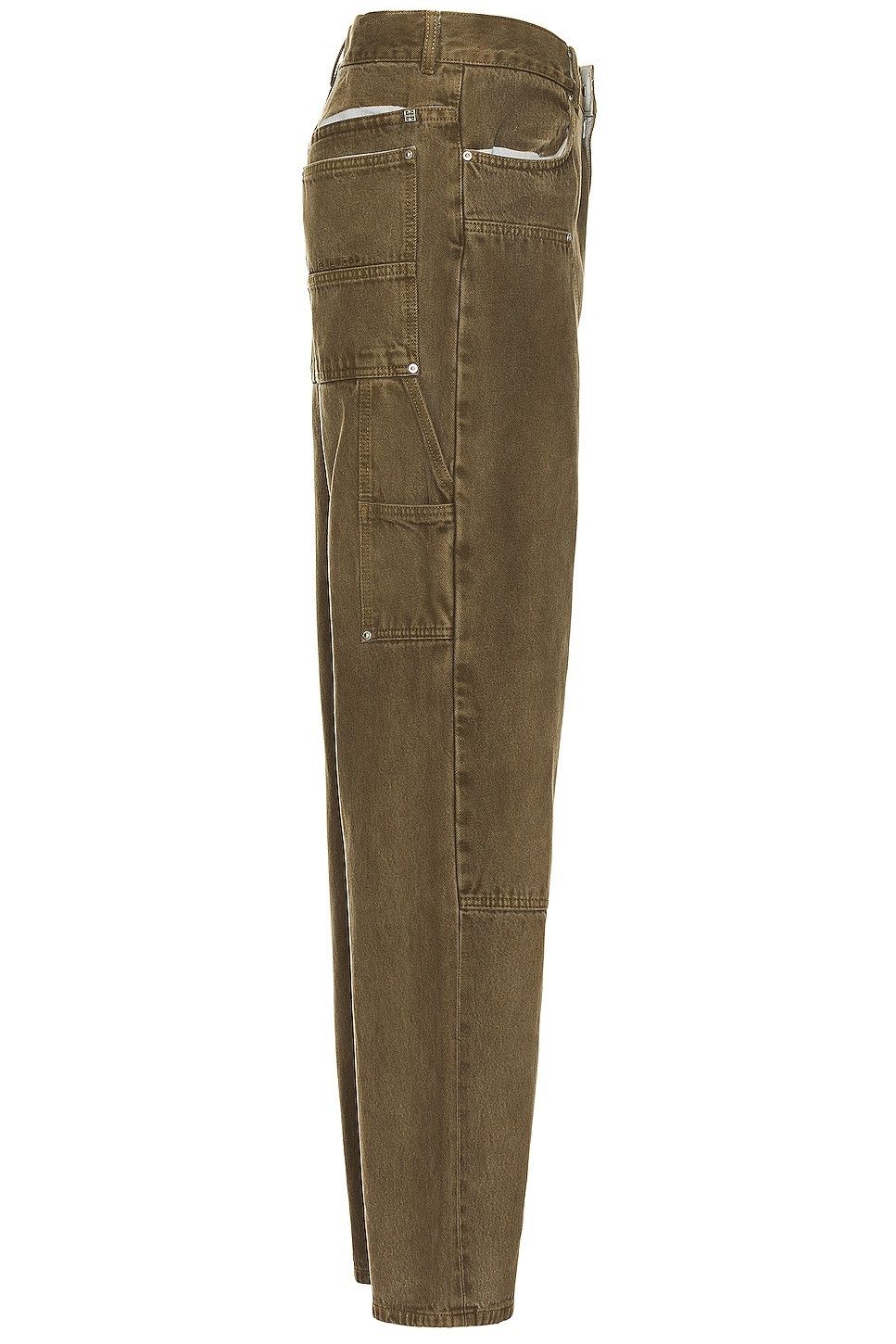 Givenchy o1w1db10325 Carpenter Denim Trousers in Brown Size US 40 / EU 56 - 3 Thumbnail
