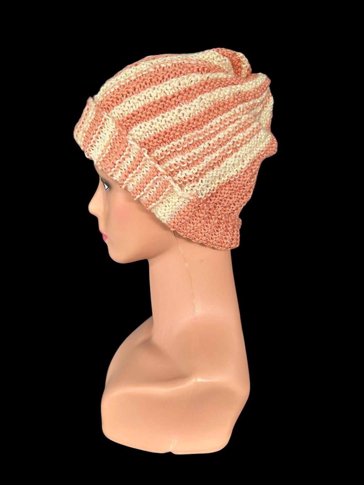 Japanese Brand × Kapital × Vintage Crochet Knitted Handmade Beanie Hats Size ONE SIZE - 6 Thumbnail