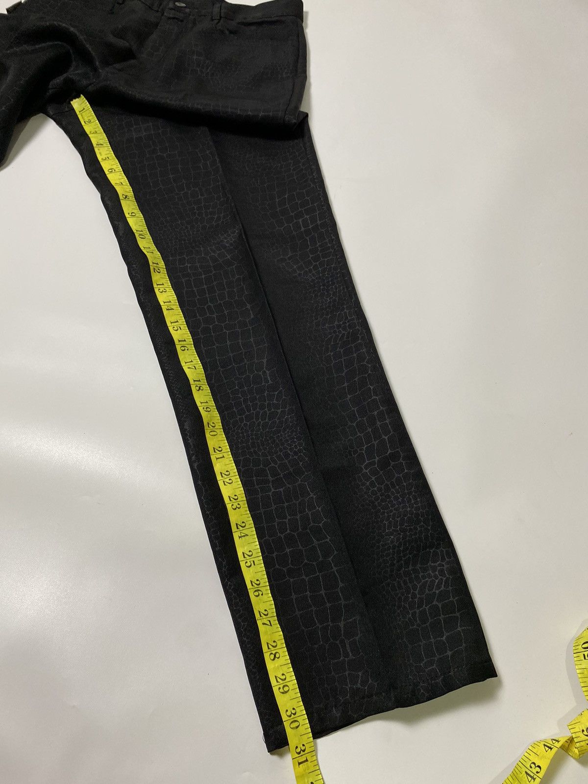 If Six Was Nine × Japanese Brand × Tornado Mart japanese brand snakeskin patrol trouser pant Size US 28 / EU 44 - 8 Thumbnail