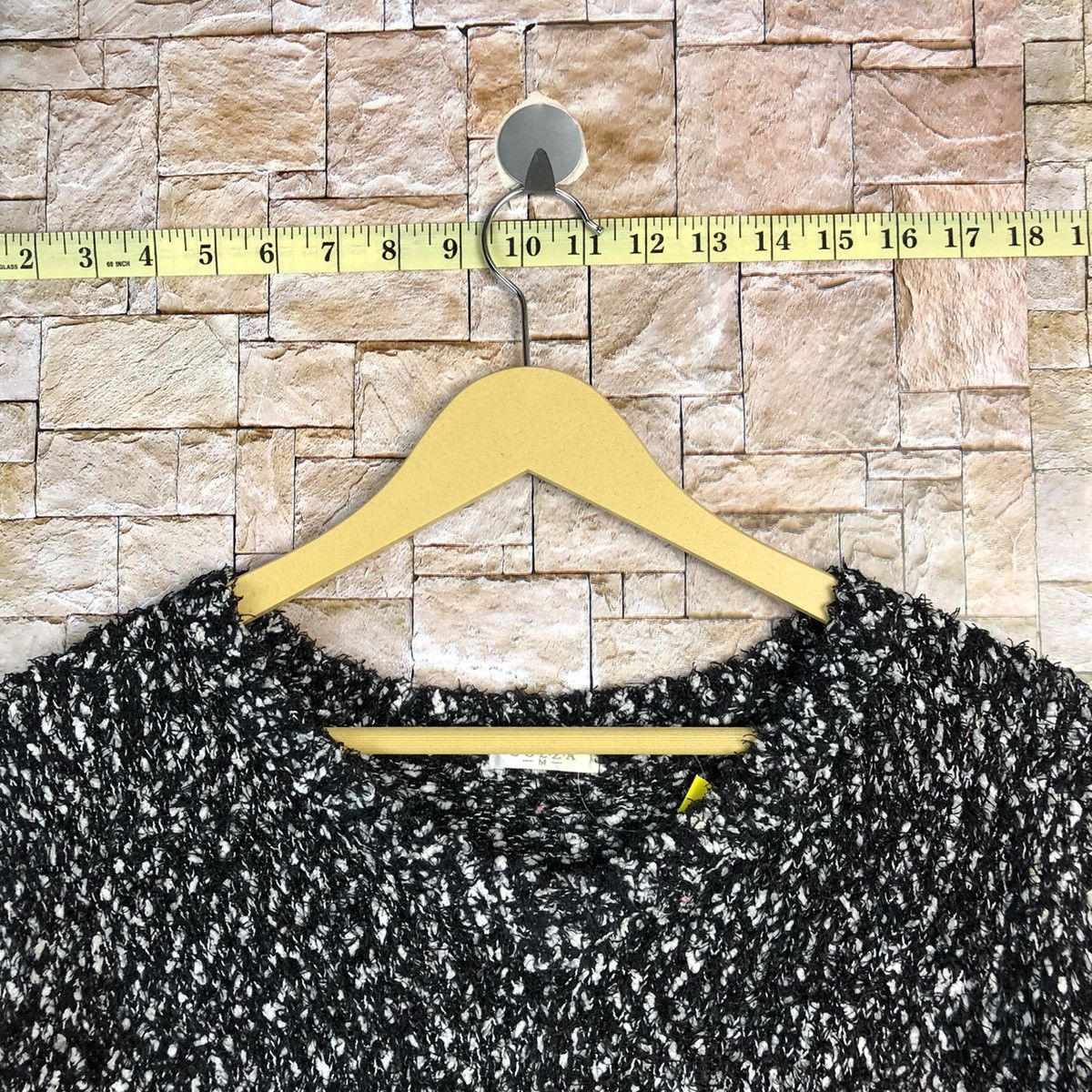 Homespun Knitwear × Japanese Brand Colza Black Knitwear #A681 Size M / US 6-8 / IT 42-44 - 4 Thumbnail