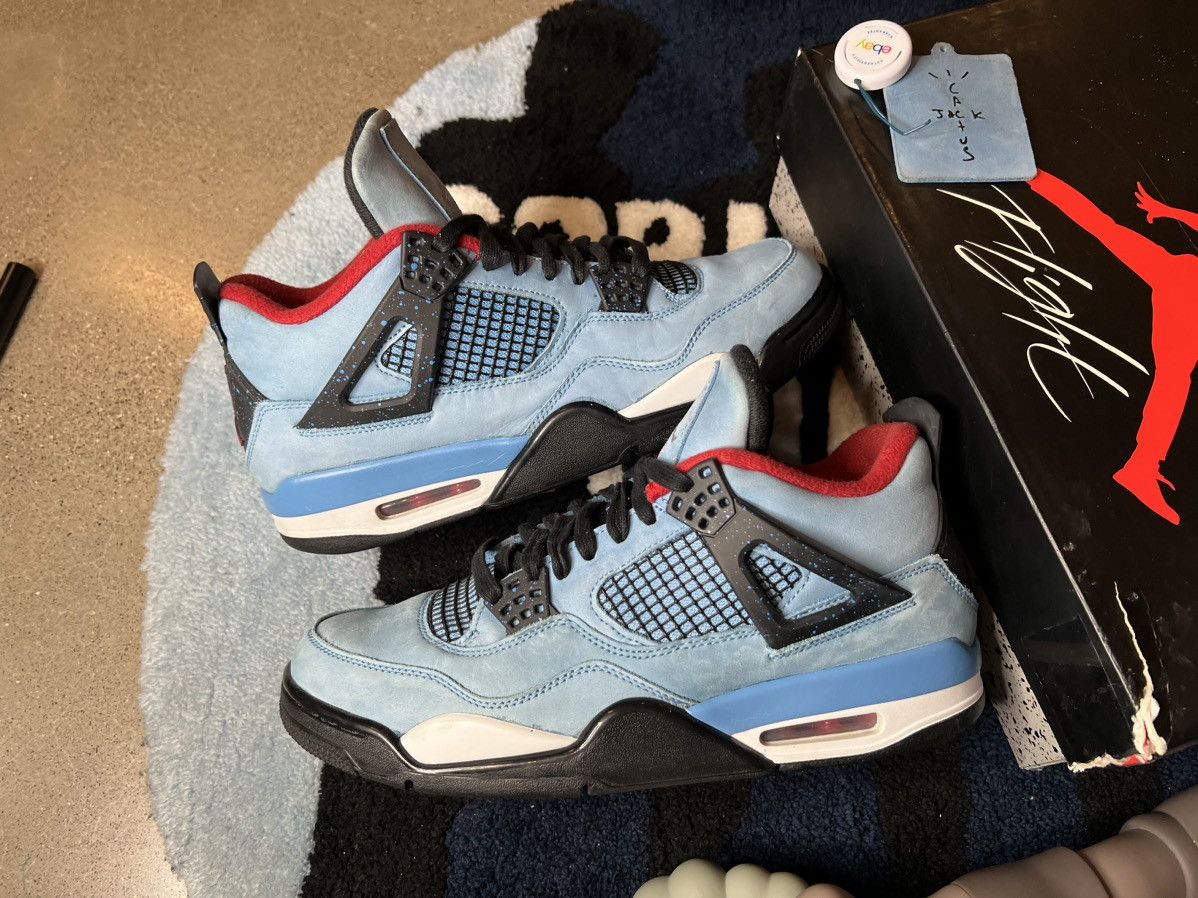 travis scott x jordan 4 cactus jack cleats