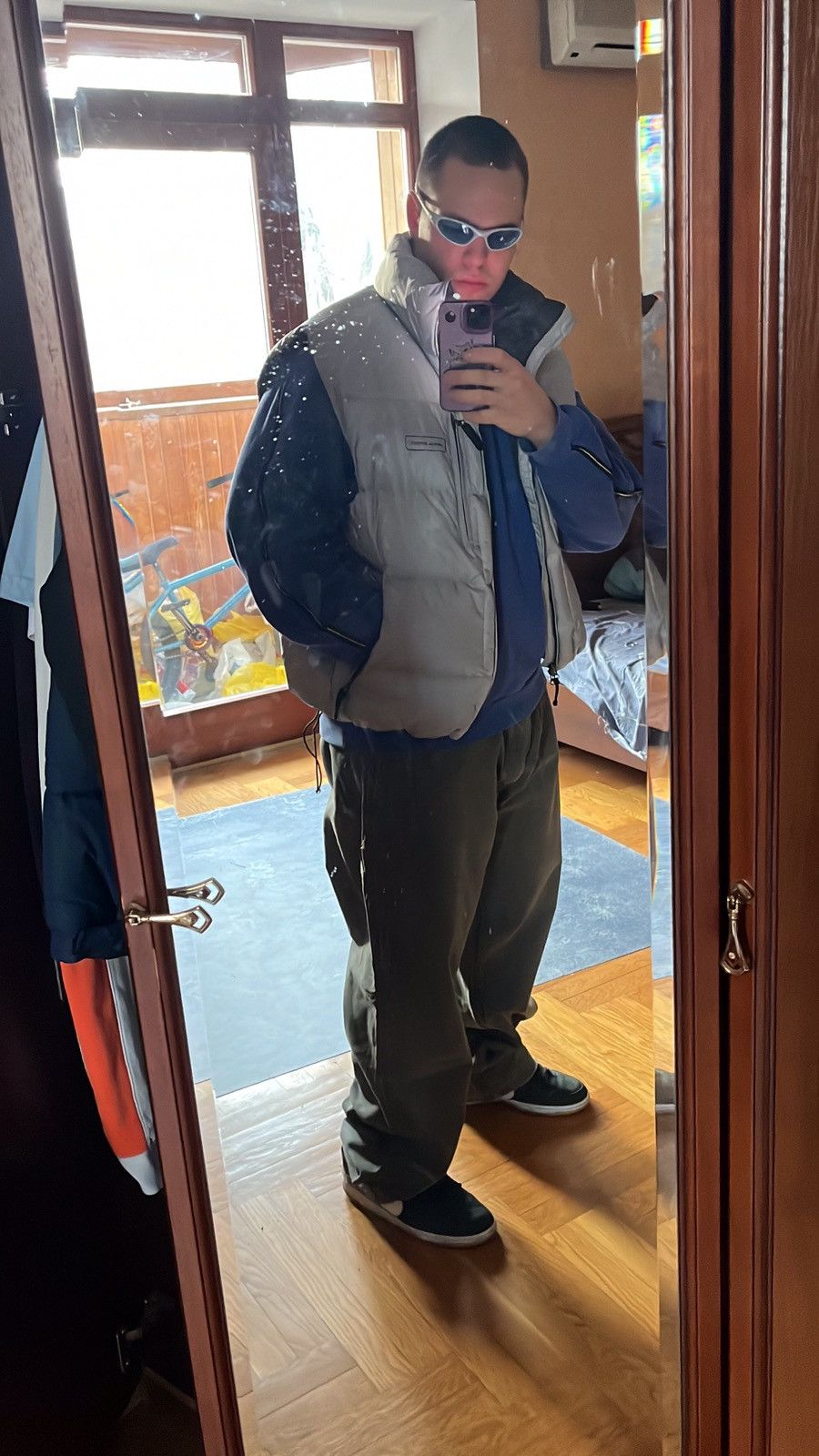 Other Vintage USA 90s Carhartt Faded Gray Work Hype Baggy Jeans Size US 44 / EU 60 - 9 Thumbnail