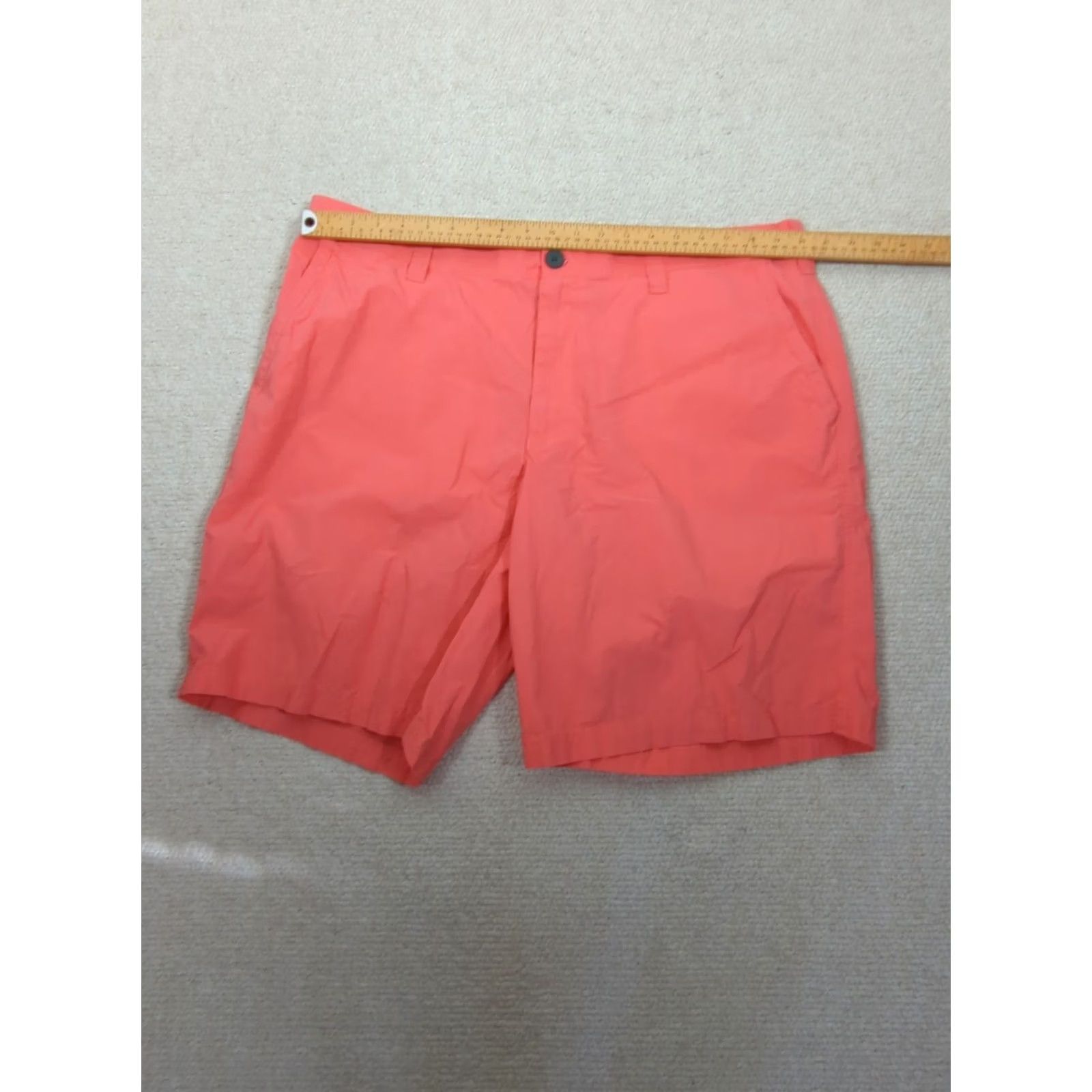 Vintage Columbia Chino Shorts Men 40 Regular Salmon Outdoor Golf Casual Travel Slim Fit/Regular Size US 40 / EU 56 - 7 Thumbnail