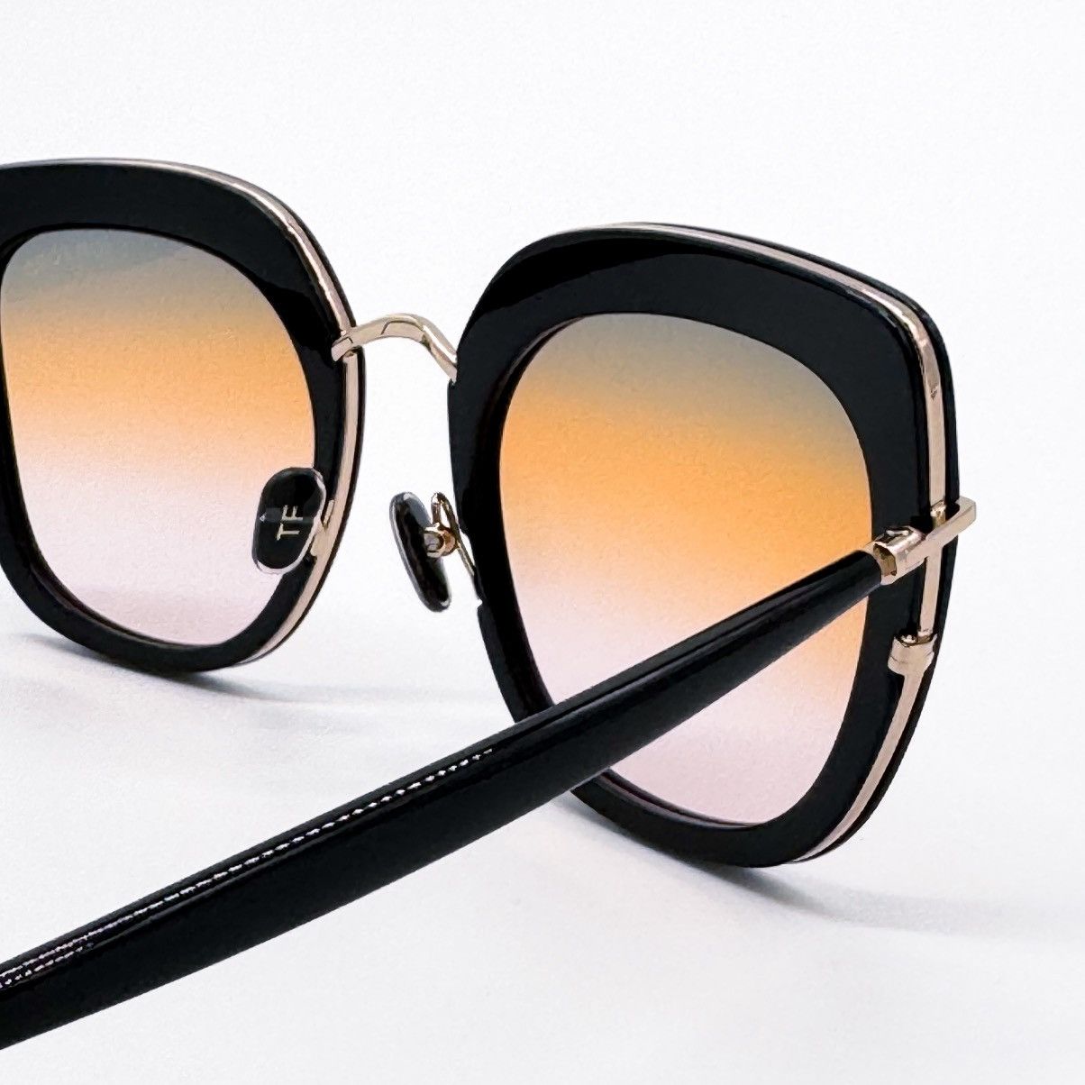 Tom Ford NEW TOM FORD TF945 01B SQUARE SUNGLASSES VIRGINIA FT0945/S Size ONE SIZE - 8 Thumbnail