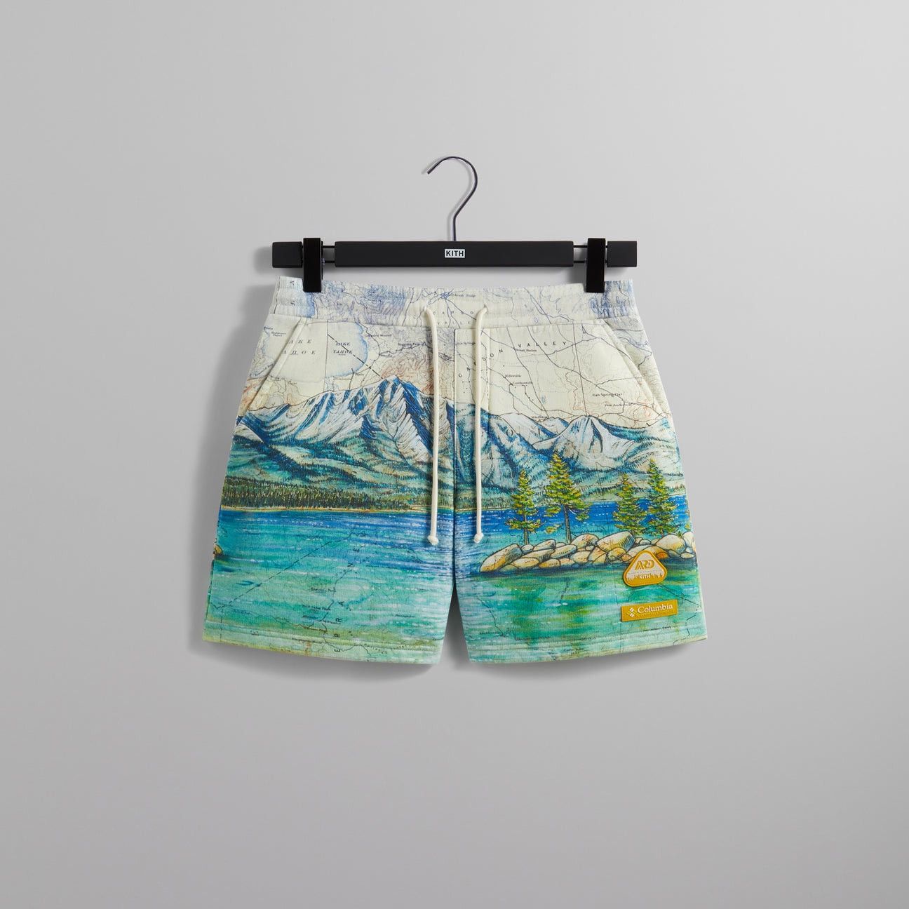 image of For Columbia Lake Tahoe Fleece Short In Chalk Large, Men's (Size 34)