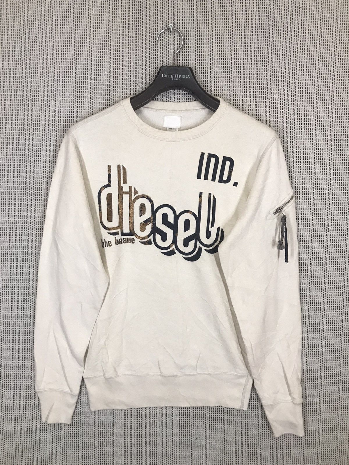Diesel ‼️DIESEL SPELL OUT SWEATSHIRT NICE DESIGN‼️ Size US S / EU 44-46 / 1 - 1 Thumbnail