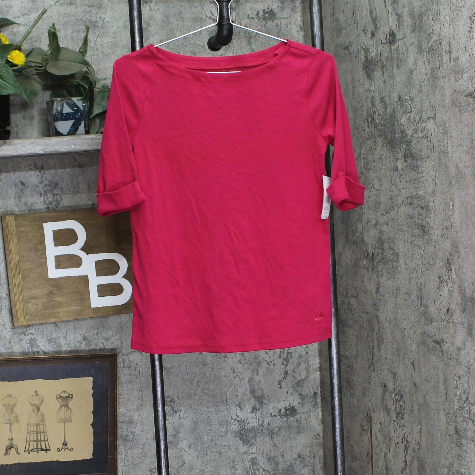 Other Nwt Gloria Vanderbilt Pullover Top Dgvk8058 Pink Aster S Size S / US 4 / IT 40 - 1 Thumbnail