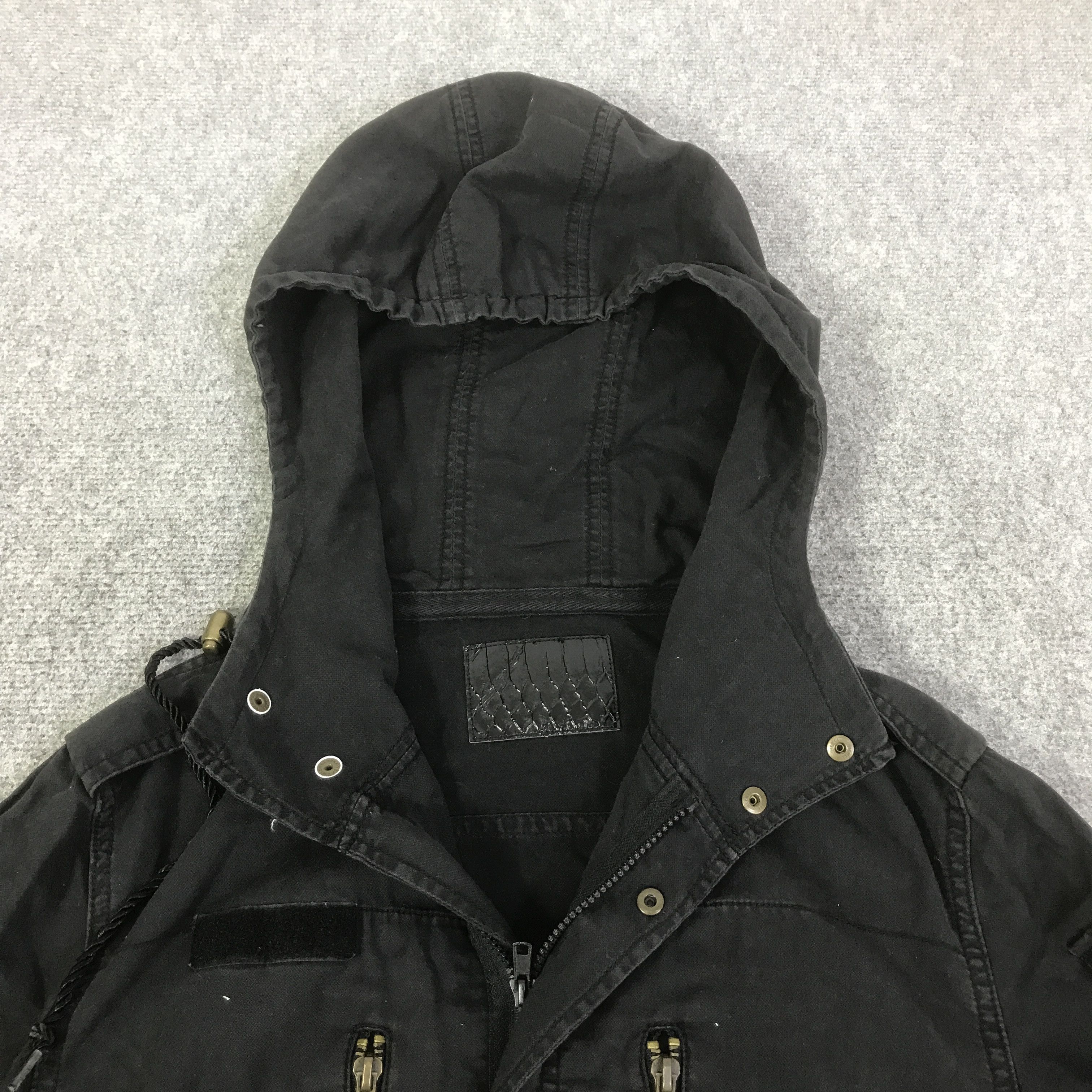 Japanese Brand JAPAN BRAND BLACK PUNK STYLE DESIGN JACKET K136B5 Size US S / EU 44-46 / 1 - 8 Thumbnail