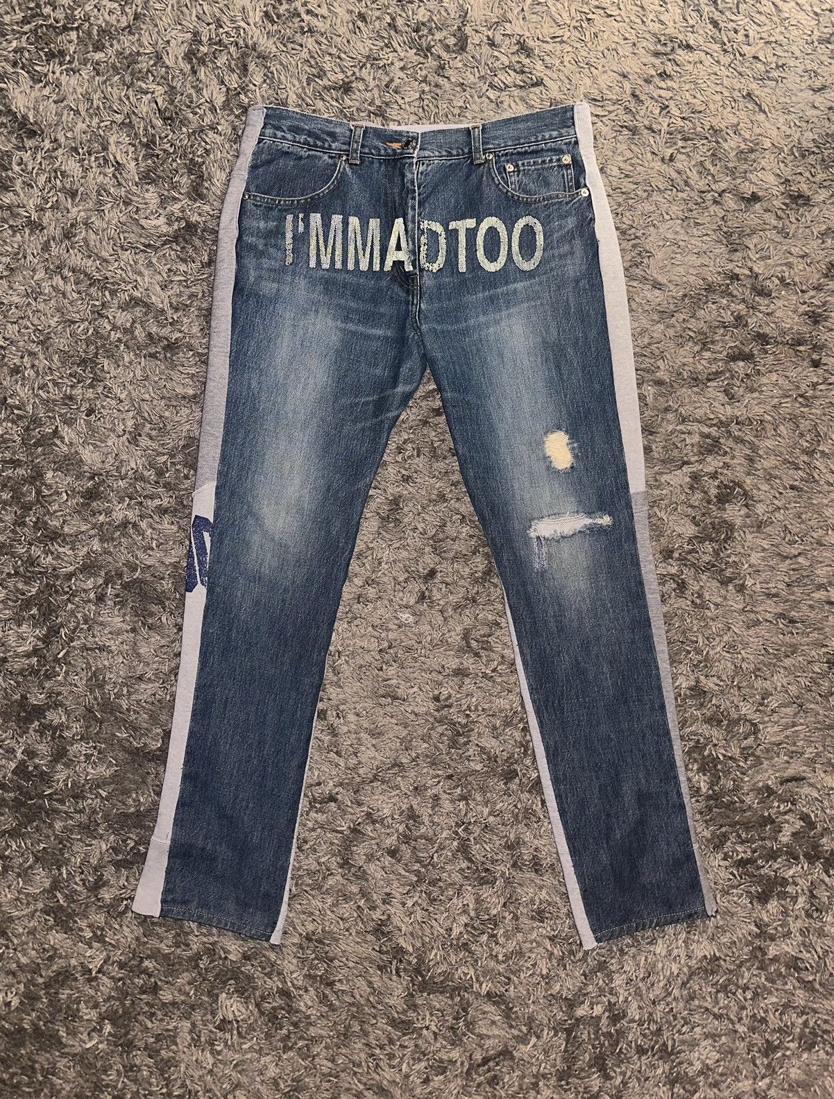 Jun Takahashi × Undercover Undercover IMMADTOO hybrid Denim Size US 32 / EU 48 - 3 Thumbnail