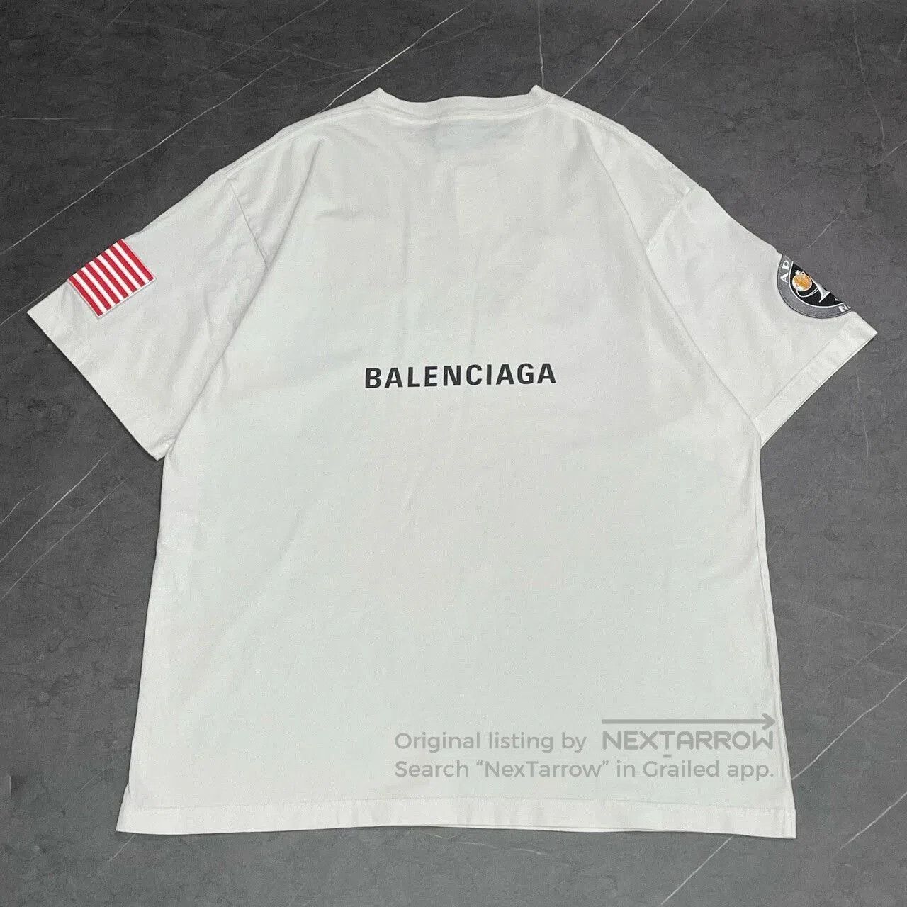 Balenciaga Balenciaga NASA Collaboration Short Sleeve Tee. Size US S / EU 44-46 / 1 - 2 Thumbnail