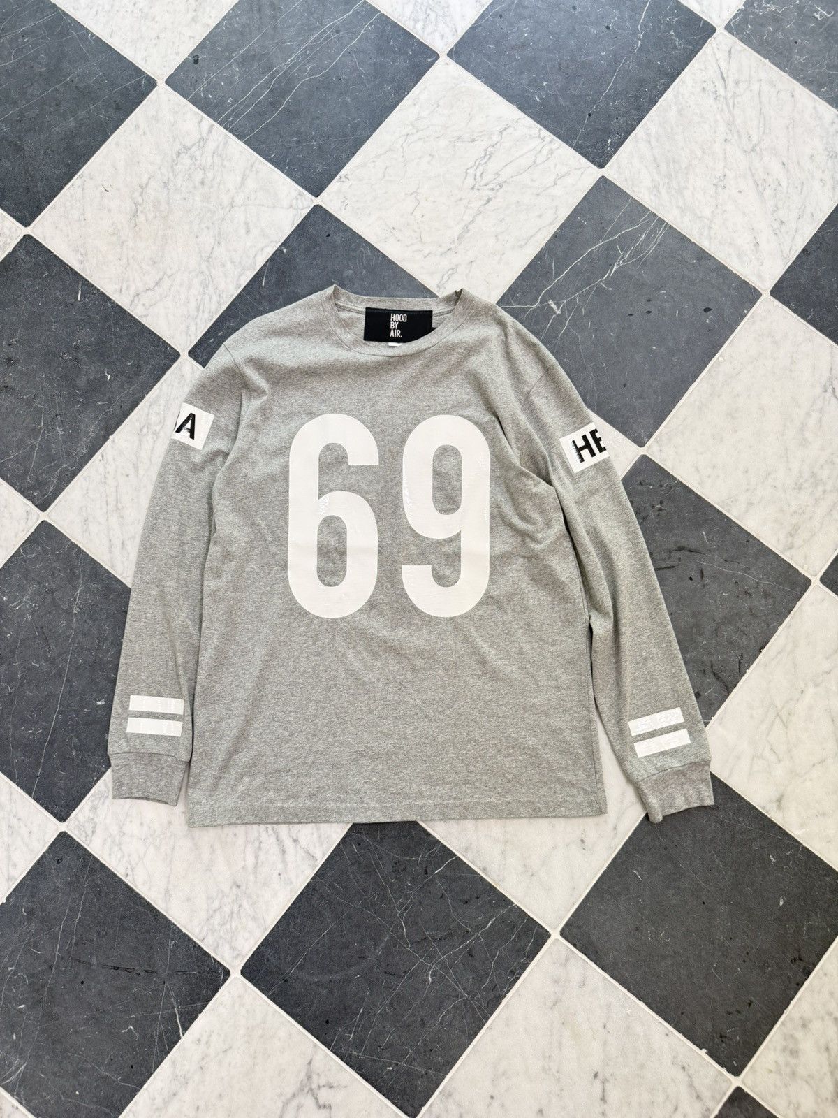 Hood By Air HBA FOR JUICE Capsule Collection GRID BOX LOGO L/S T