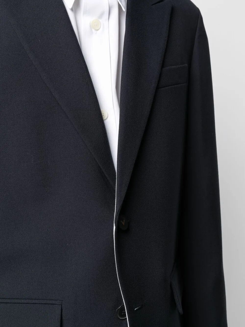 Valentino o1y0525 Blazer in Midnight Blue Size US S / EU 44-46 / 1 - 2 Thumbnail