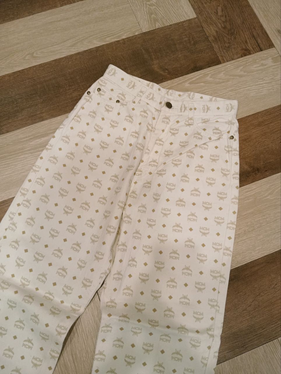 MCM VINTAGE MCM MONOGRAM PANTS Size 26" / US 2 / IT 38 - 4 Thumbnail