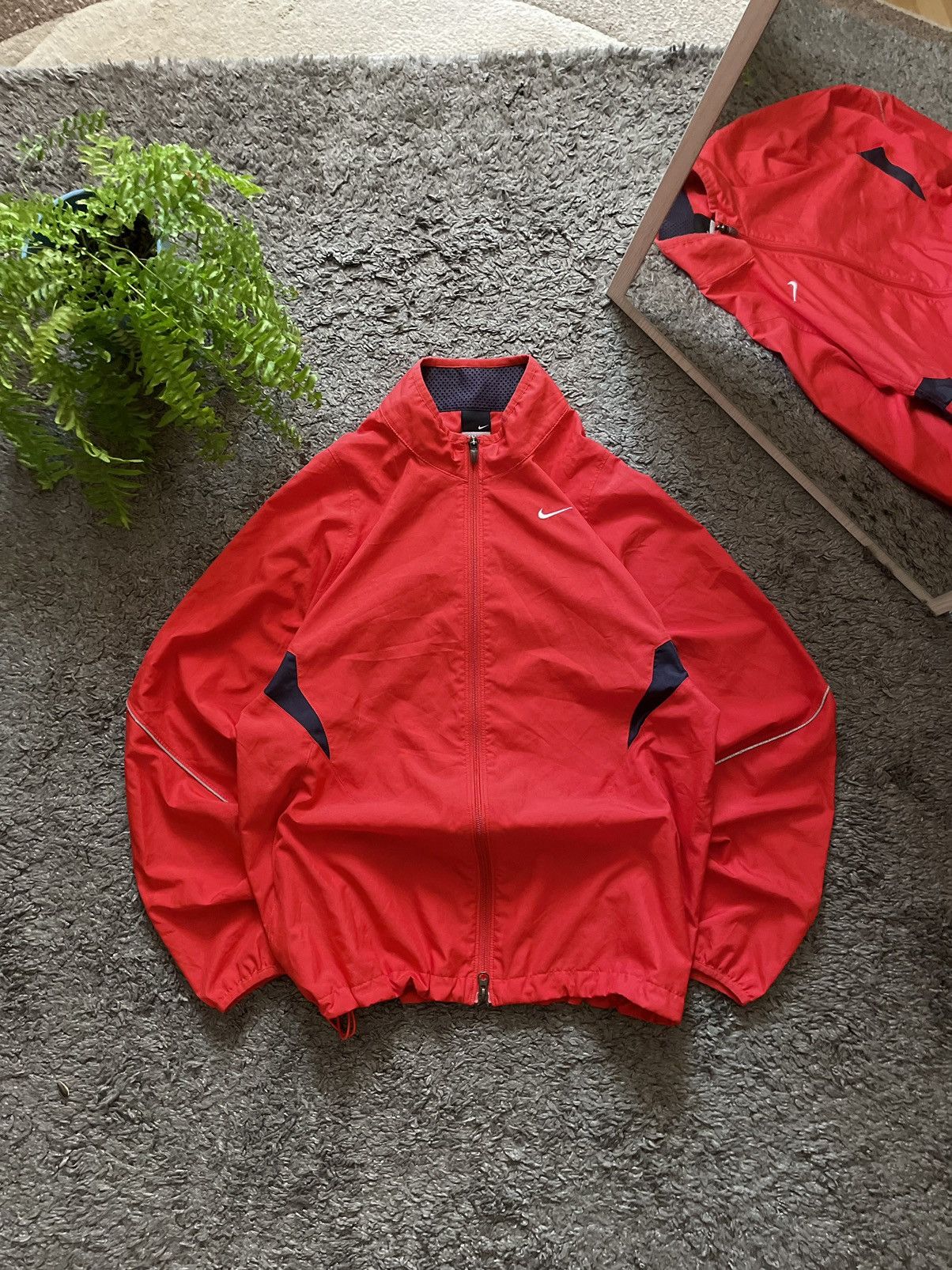 Nike × Vintage 00s Nike Vintage Light Jacket Streetwear Logo Swoosh Rare Size US S / EU 44-46 / 1 - 1 Thumbnail