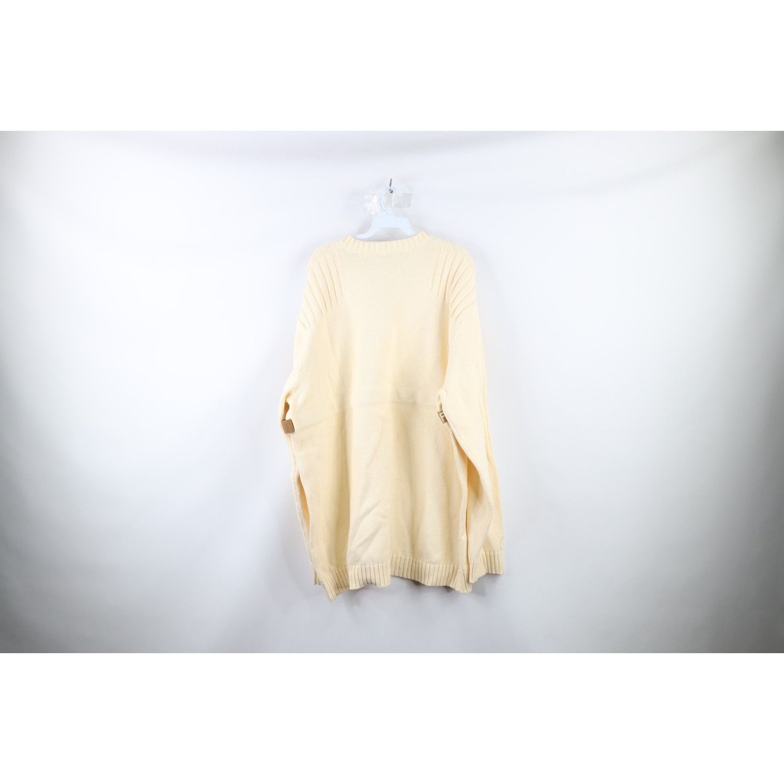 Marithe + Francois Girbaud × Vintage NOS Vintage 90s Marithe Francois Girbaud Strap Knit Sweater Size US XXL / EU 58 / 5 - 9 Thumbnail