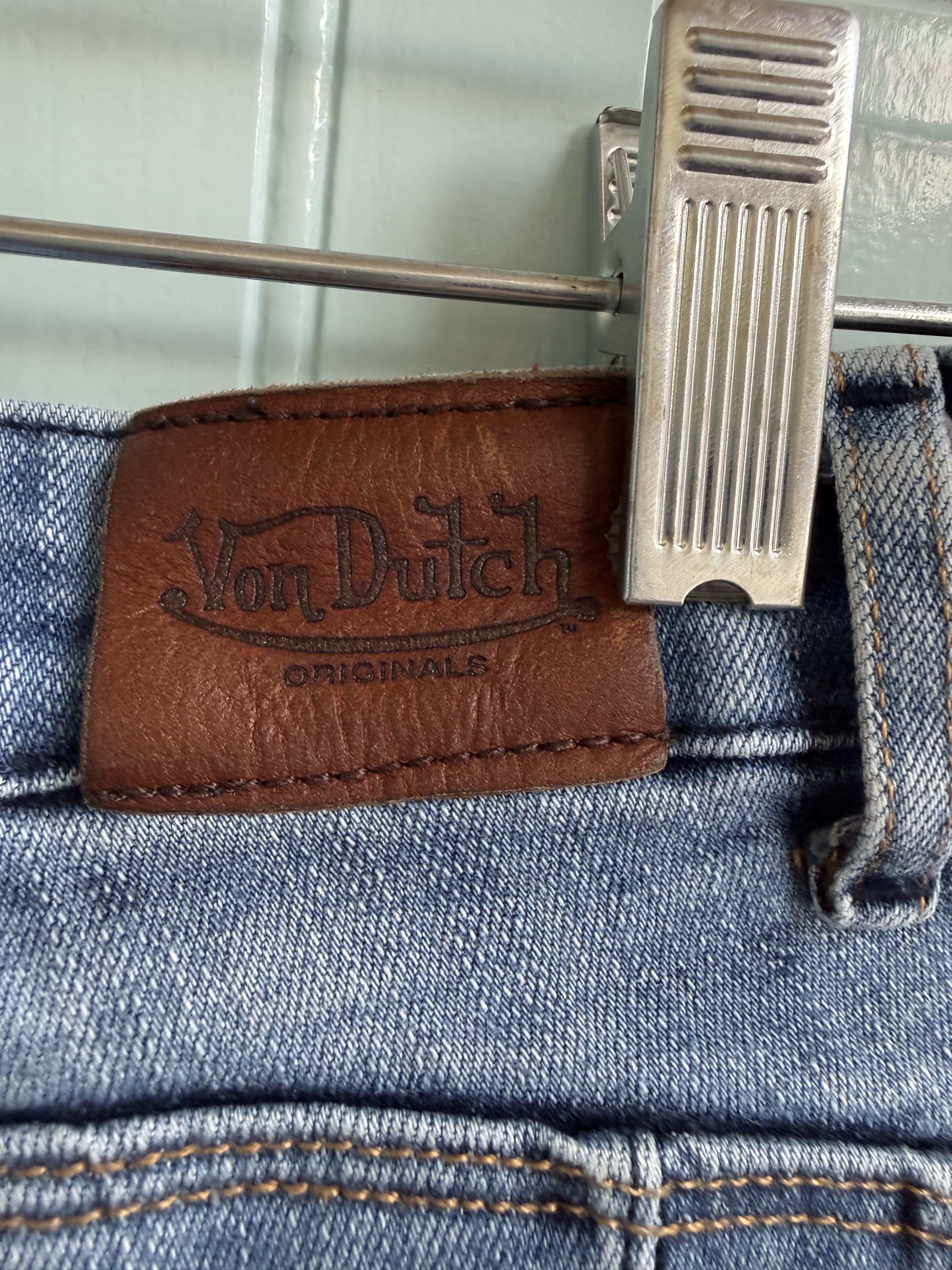 Von Dutch Kustommade Originals Capris Size 27" / US 4 / IT 40 - 9 Thumbnail