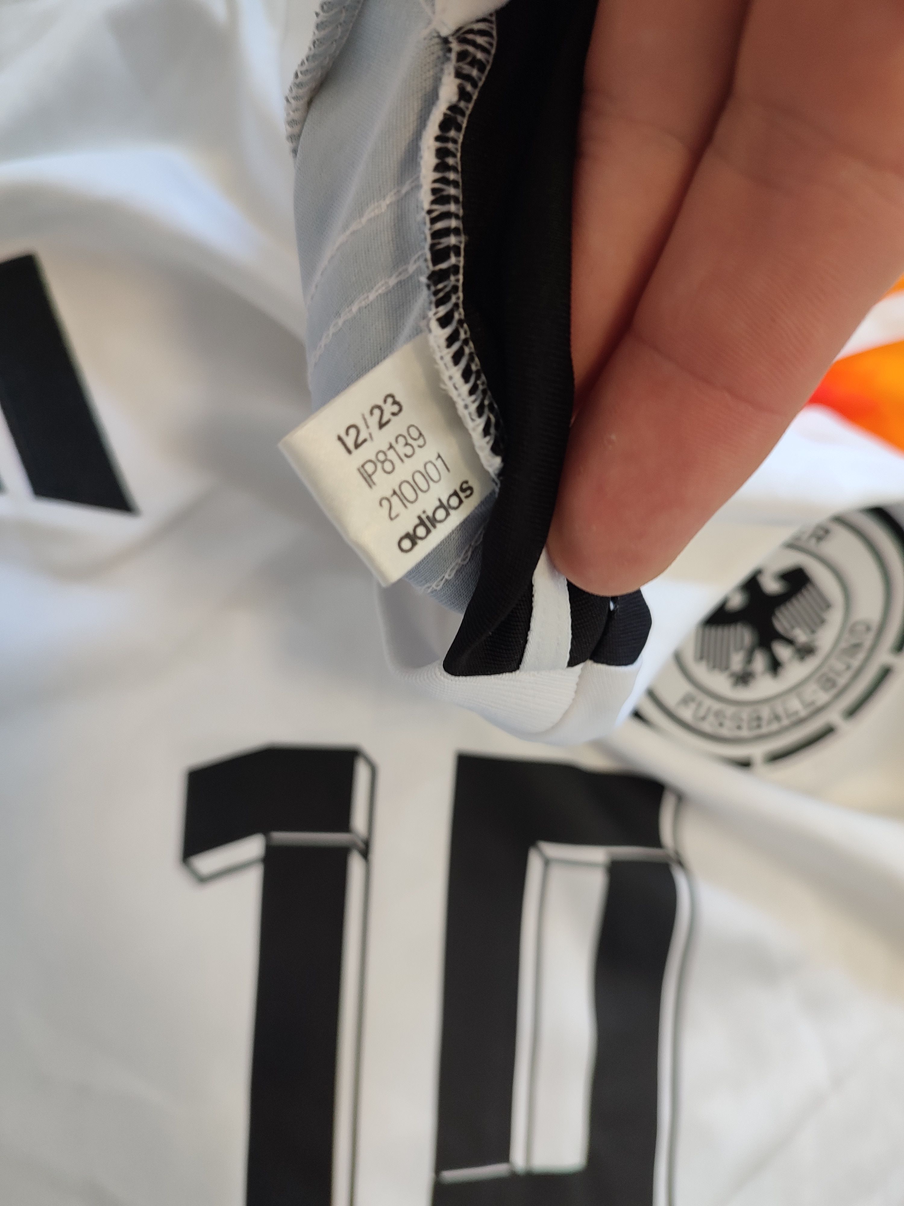 Adidas GERMANY 2024 HOME EURO #10 MUSIALA football r jersey shirt Size US M / EU 48-50 / 2 - 8 Thumbnail