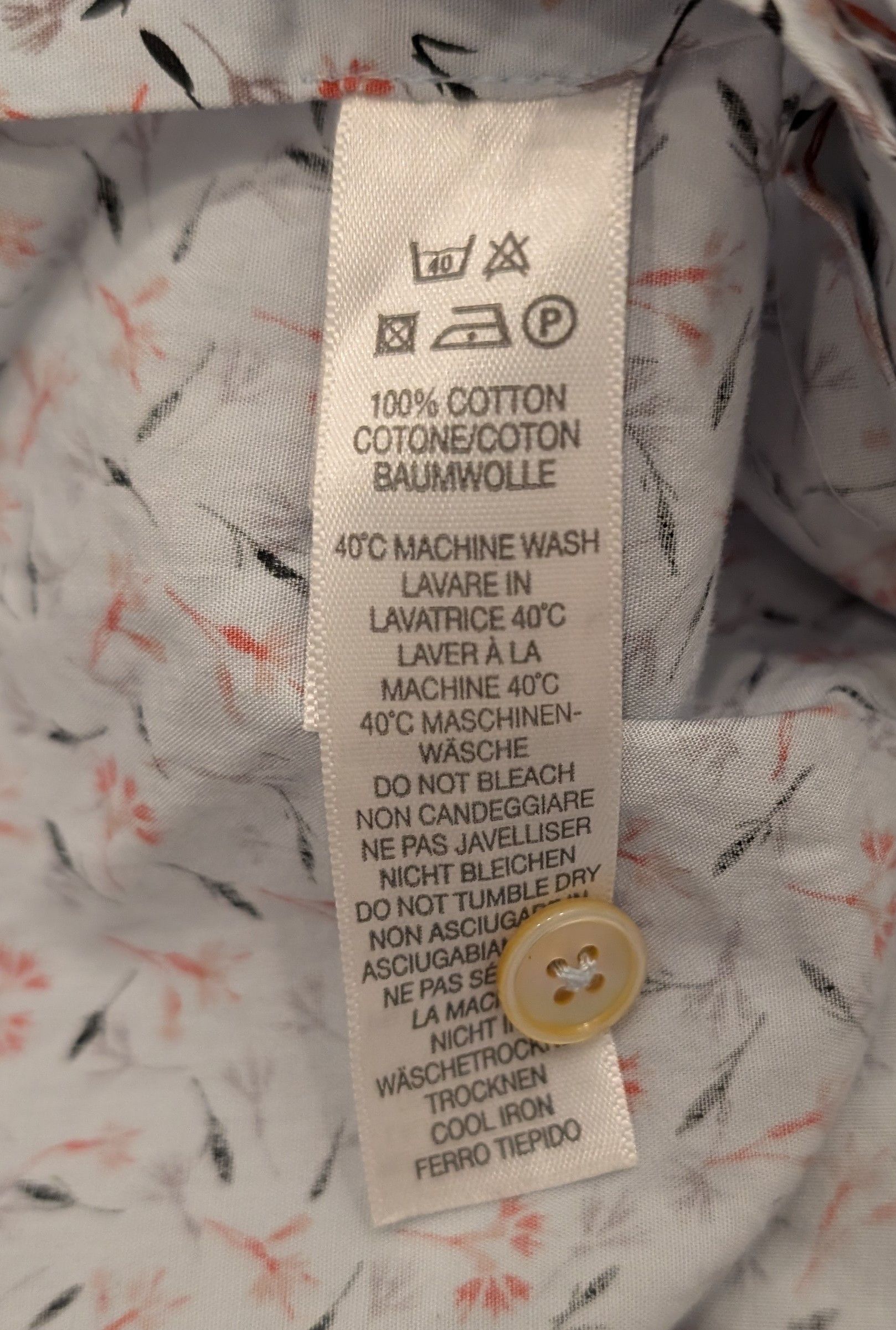 Paul Smith Paul Smith Floral Button Up Shirt Soho Made in Italy Size US L / EU 52-54 / 3 - 4 Thumbnail