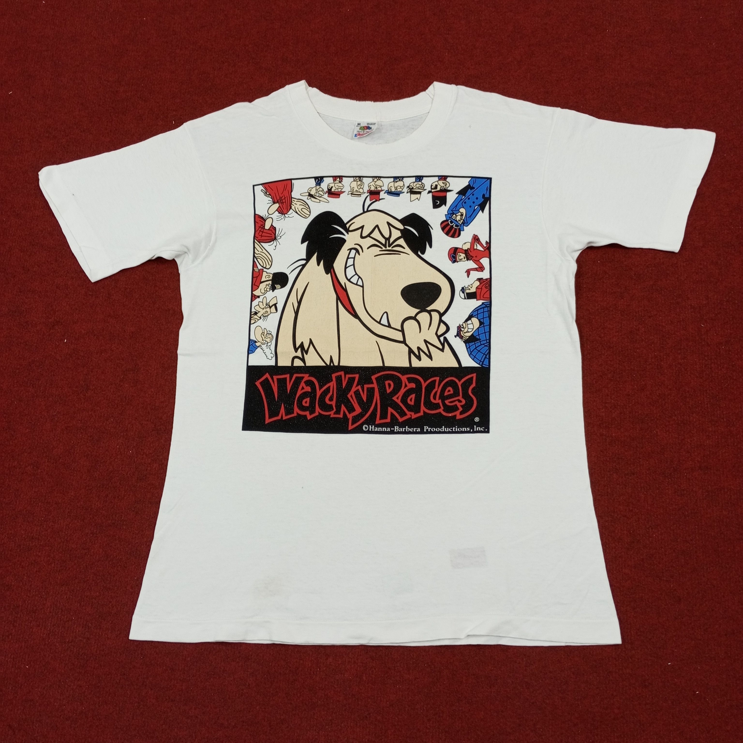Cartoon Network × Vintage Wacky Races Hanna Barbera Production Vintage Tshirt Size US M / EU 48-50 / 2 - 1 Thumbnail