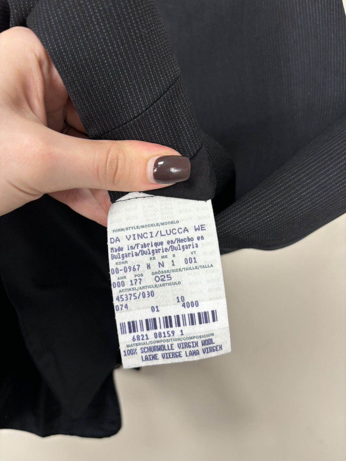 Hugo Boss Hugo Boss 3-Piece Men’s Luxury Classic Formal Wool Suit Size 44R - 22 Thumbnail