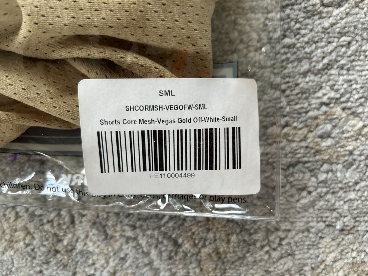 Eric Emanuel SIZE SMALL Eric Emanuel Vegas Gold/White Shorts Size US 30 / EU 46 - 7 Thumbnail